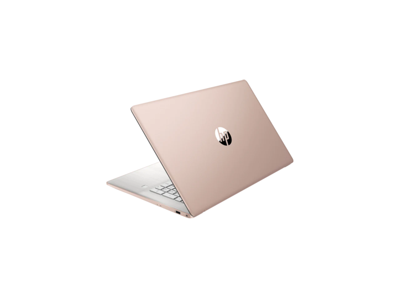 HP 17.3" Rose Gold Notebook - Intel Celeron N4120 (1.10GHz) - 4GB Memory 256 GB SSD - Intel UHD Graphics - Windows 11 Home  90H35UA#ABA 1