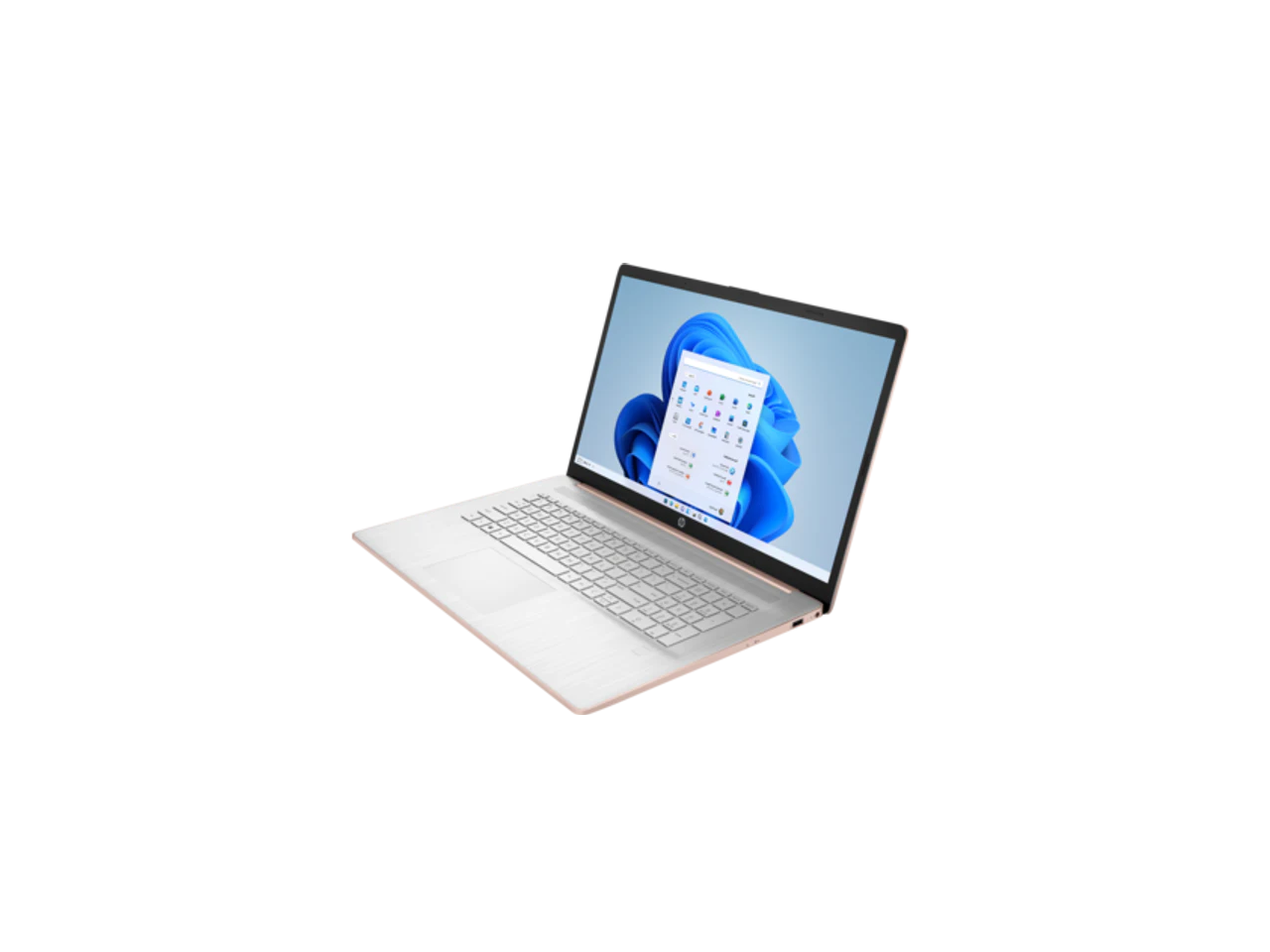 HP 17.3" Rose Gold Notebook - Intel Celeron N4120 (1.10GHz) - 4GB Memory 256 GB SSD - Intel UHD Graphics - Windows 11 Home  90H35UA#ABA 2