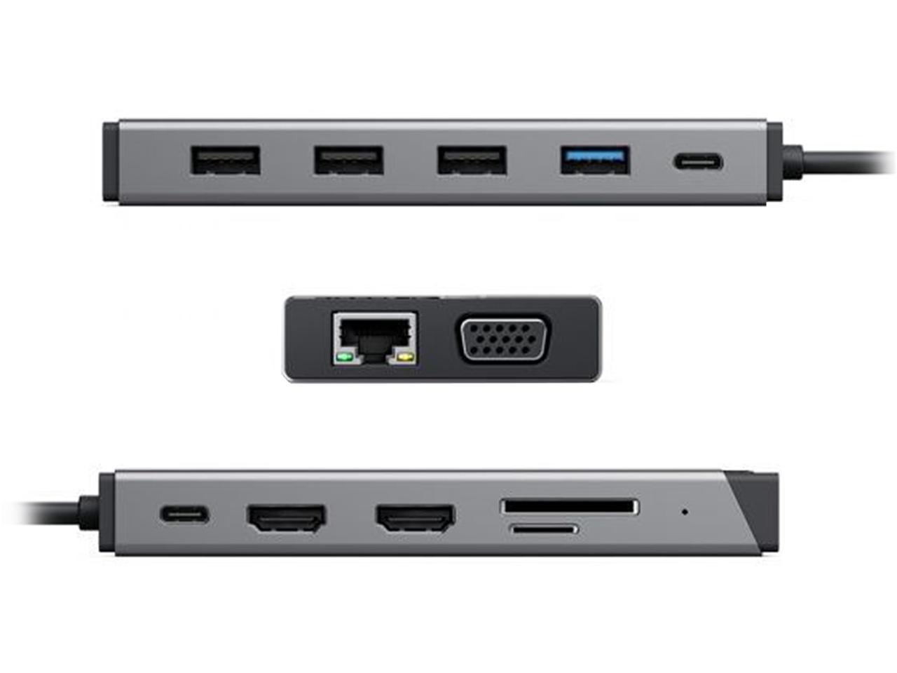 ALOGIC Space Gray DUCDDV3 Notebook Docking Station 2