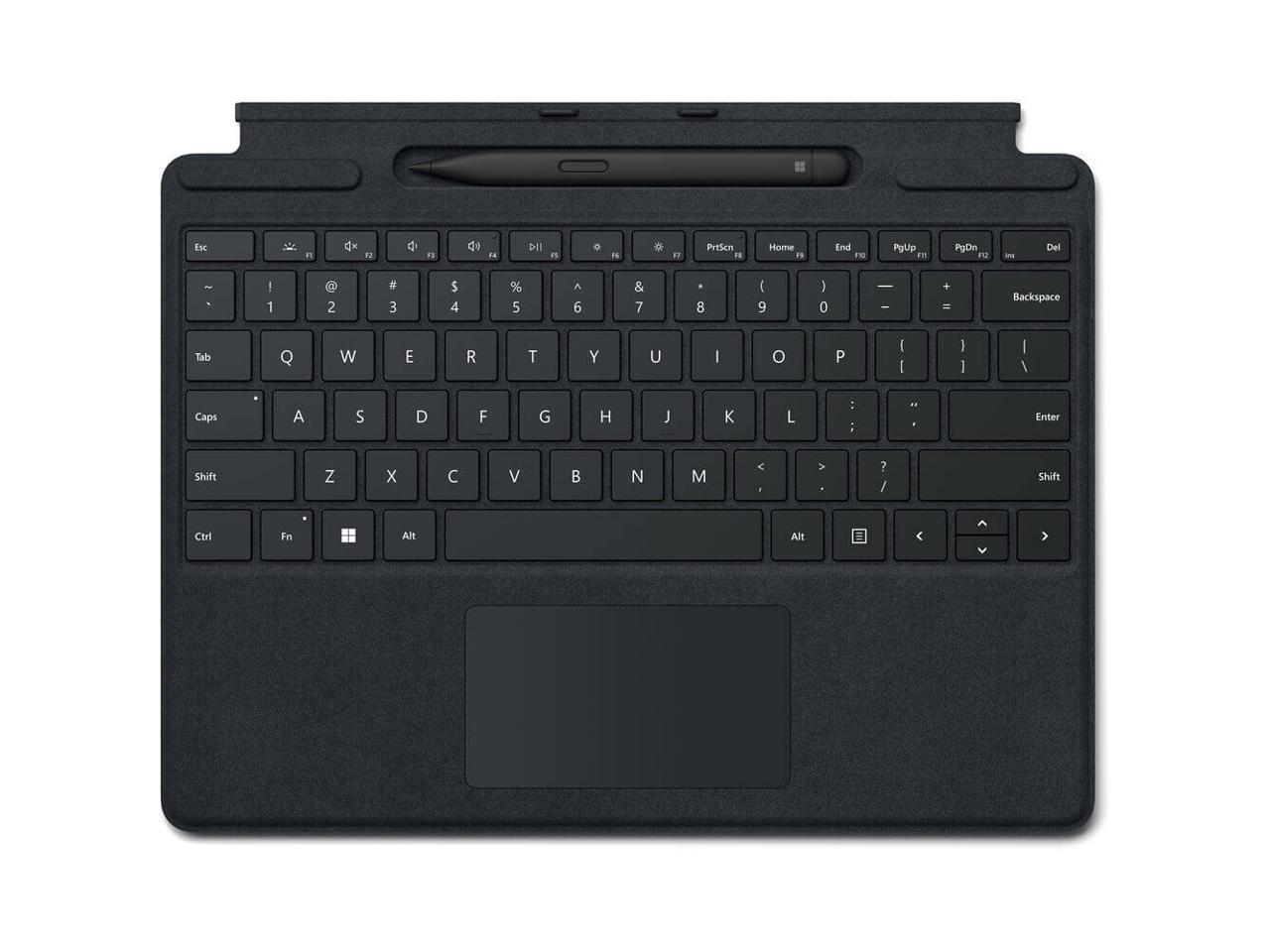 Microsoft 8X6-00001 Surface Pro Signature Keyboard with Slim Pen 2 - Black 1