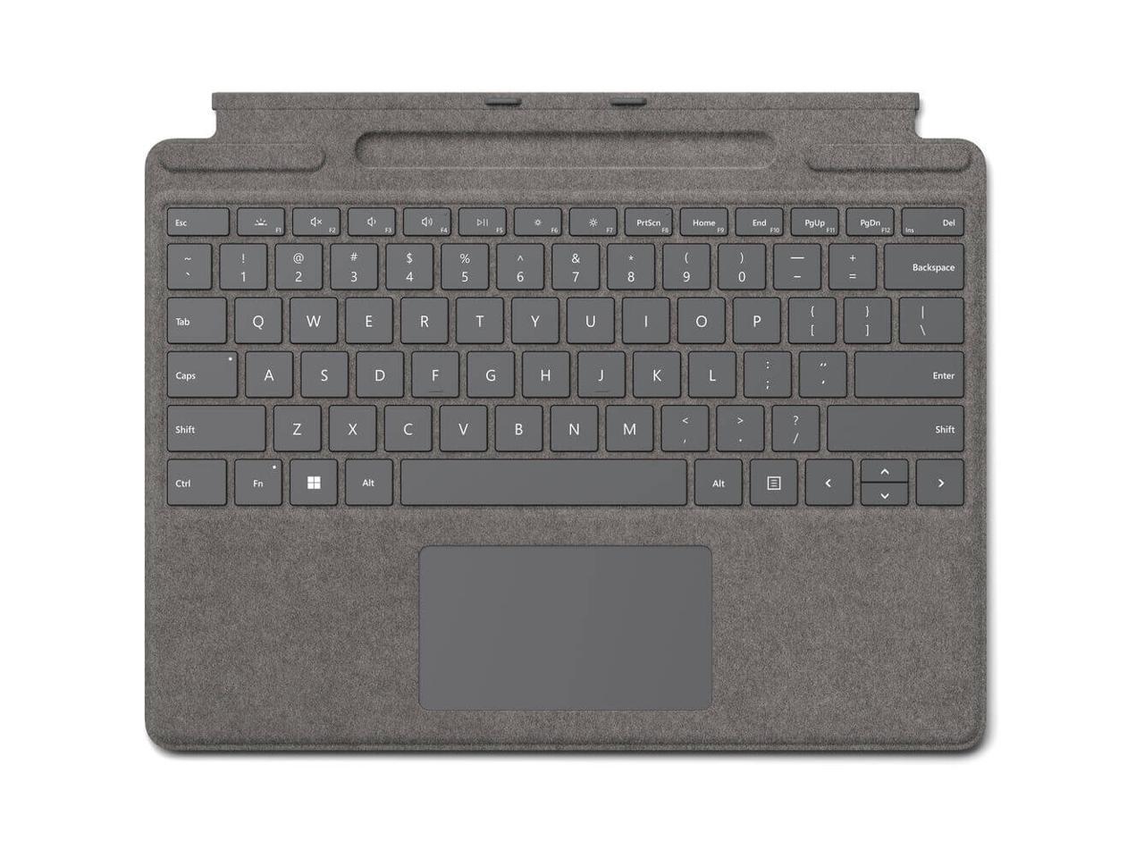 Microsoft 8XA-00061 Surface Pro Signature Keyboard Platinum 1