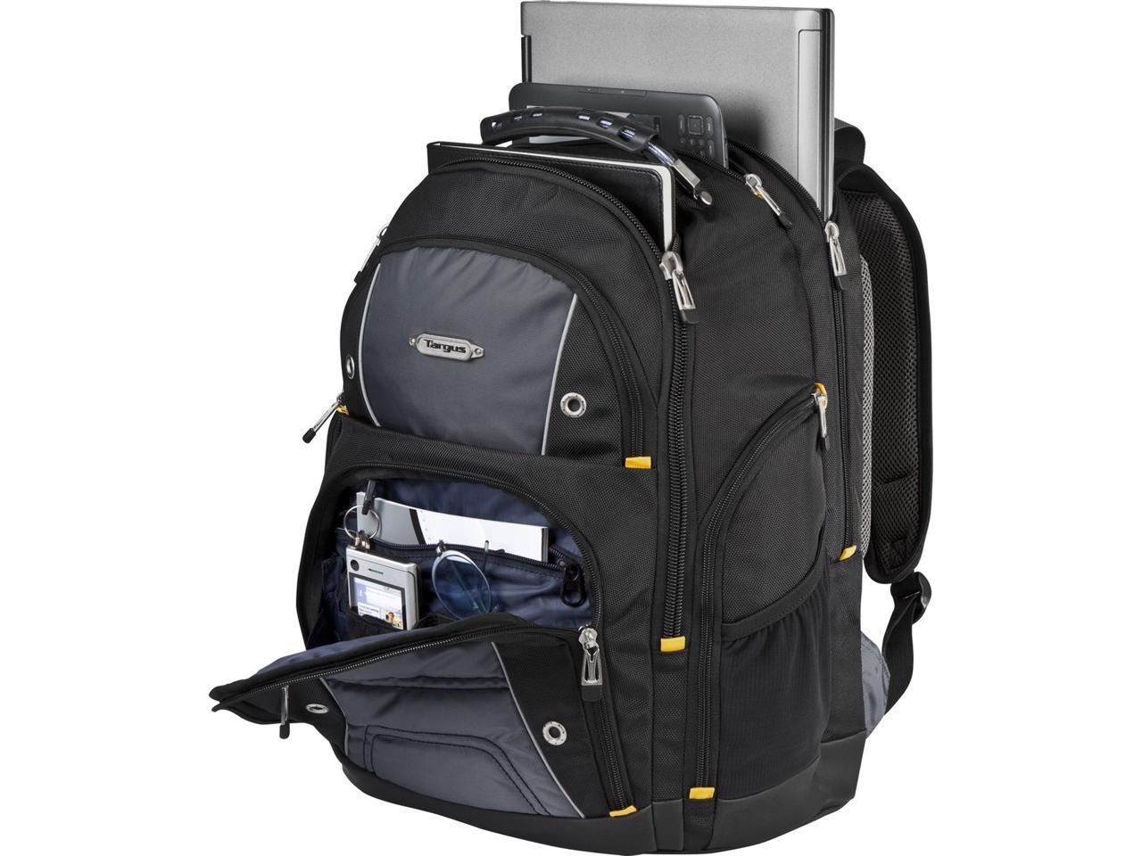 Targus 17" Drifter II Laptop Backpack (Black/Gray) - TSB239US 2