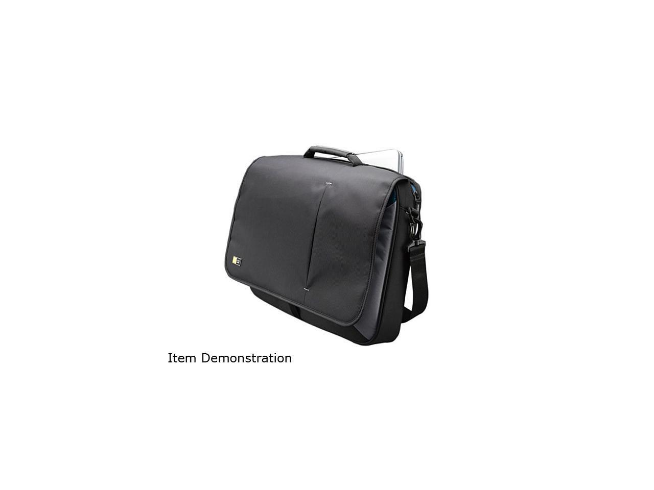 Case Logic Black 17" Laptop Messenger Bag Model VNM-217 2