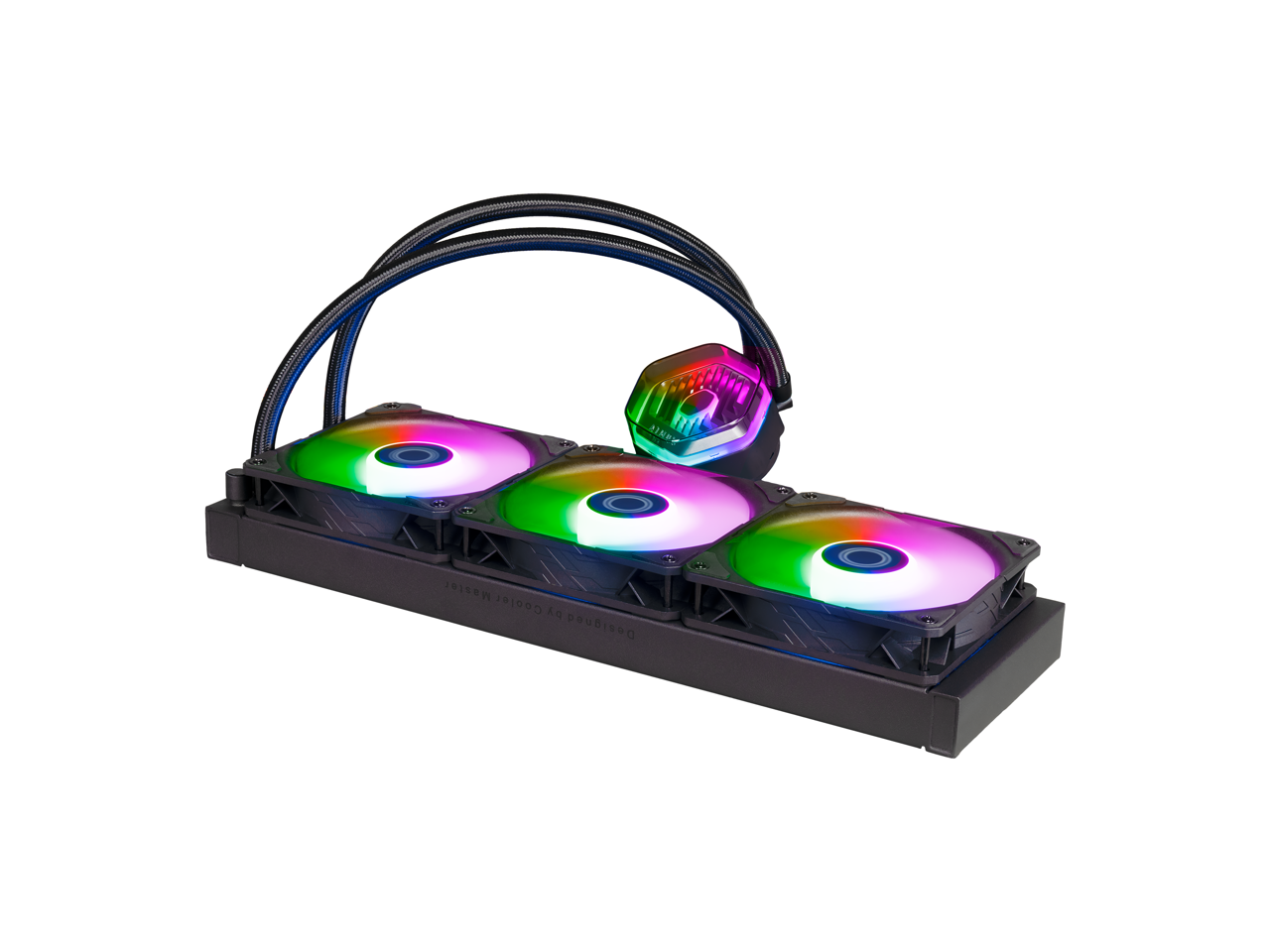 Cooler Master MasterLiquid 360 Atmos ARGB Close-Loop AIO Liquid Cooler, Customize Pump, Sickleflow Edge PWM Fans, 360mm Radiator, CryoFuze, AMD Ryzen AM5/AM4, Intel LGA1700/1200 (MLX-D36M-A25PZ-R1) 4