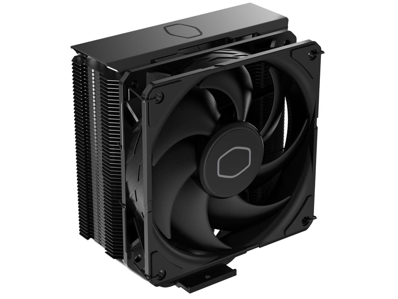 Cooler Master Hyper 212 Black CPU Air Cooler, SickleFlow 120 Edge Fan, Aluminum Top Cover, 4 Copper Heat Pipes, CryoFuze, 152mmTall, Brackets AMD Ryzen AM5|AM4, Intel LGA1700|1200 (RR-S4KK-25SN-R1) 1