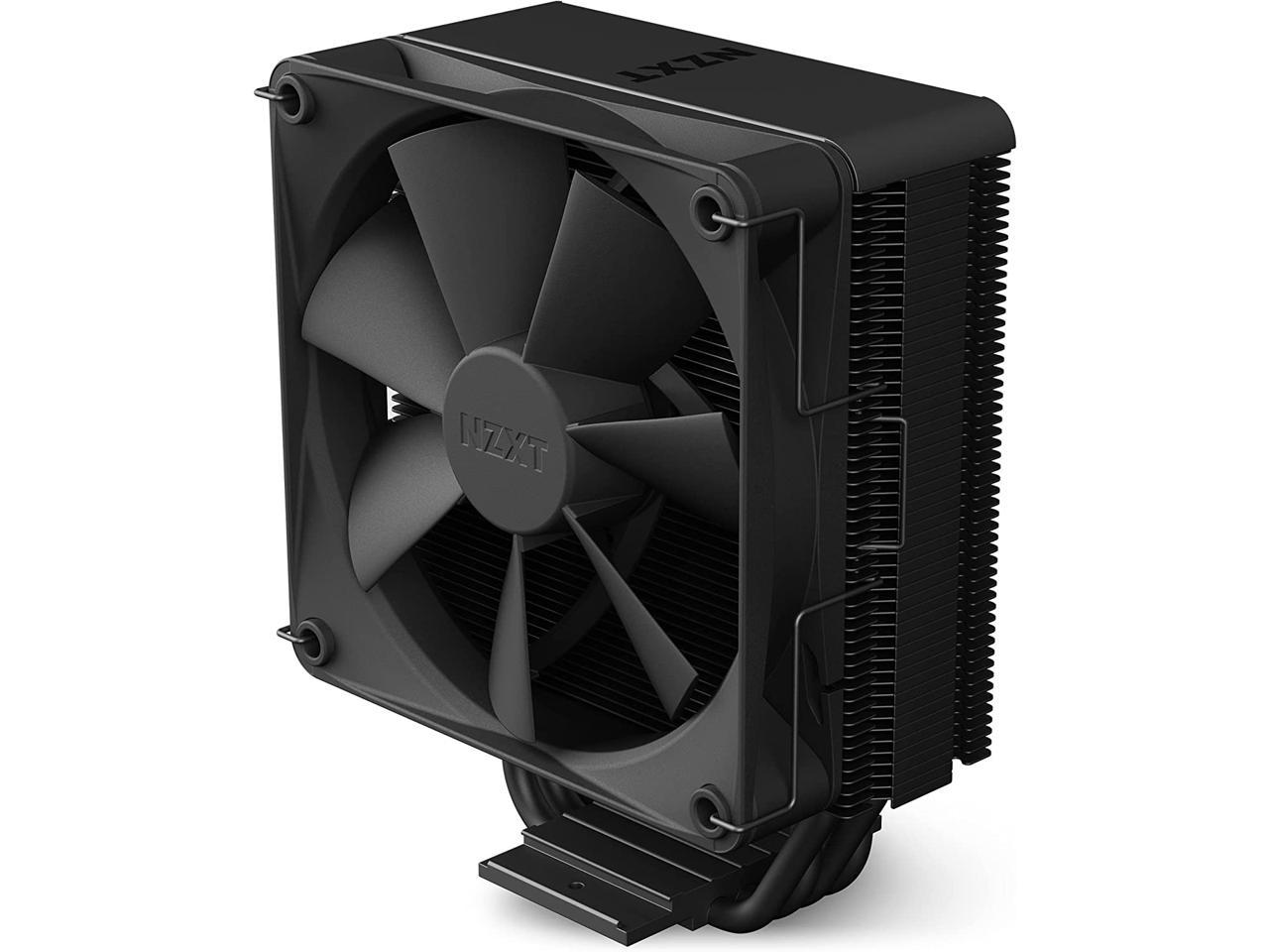 NZXT T120 CPU Air Cooler - RC-TN120-B1 - CPU Liquid Cooler - Conductive Copper Pipes - Fluid Dynamic Bearings - AMD and Intel Compatibility - Black 2