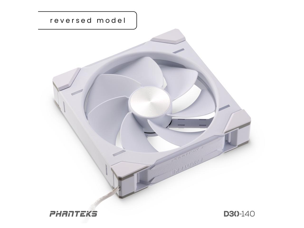 Phanteks PH-F140D30R_DRGB_PWM_WT01 140mm RGB LED Case Fan 2