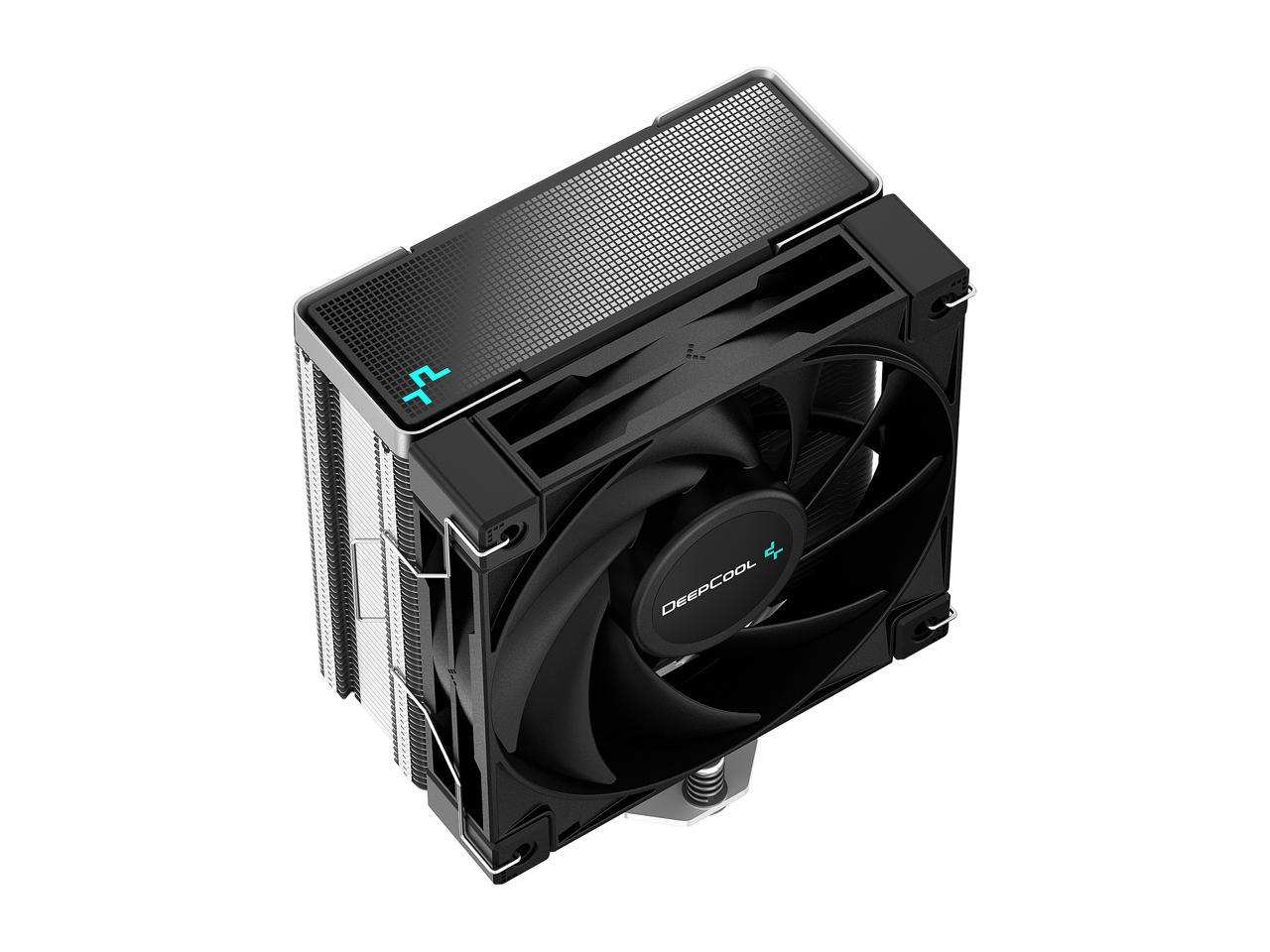 DeepCool AK400 Performance CPU Cooler, 4 Direct Touch Copper Heat Pipes, 120mm Fluid Dynamic Bearing PWM Fans, 220W TDP, Black 2