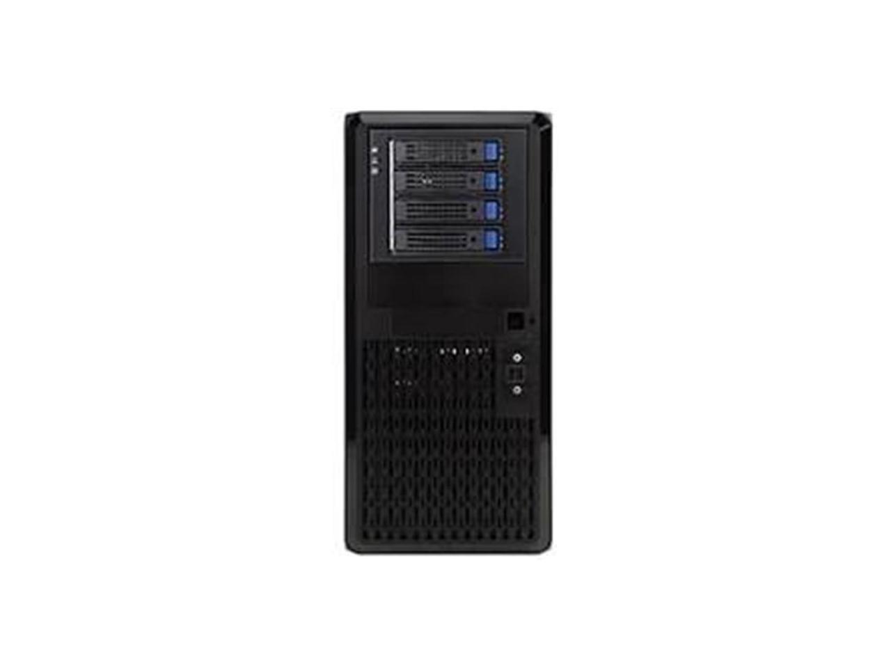 IN WIN IW-PE689.U3 Entry Pedestal Atx Mid Tower case 4/1/(5) Bays USB 3.0 Audio Black No Power Supply Audio 2