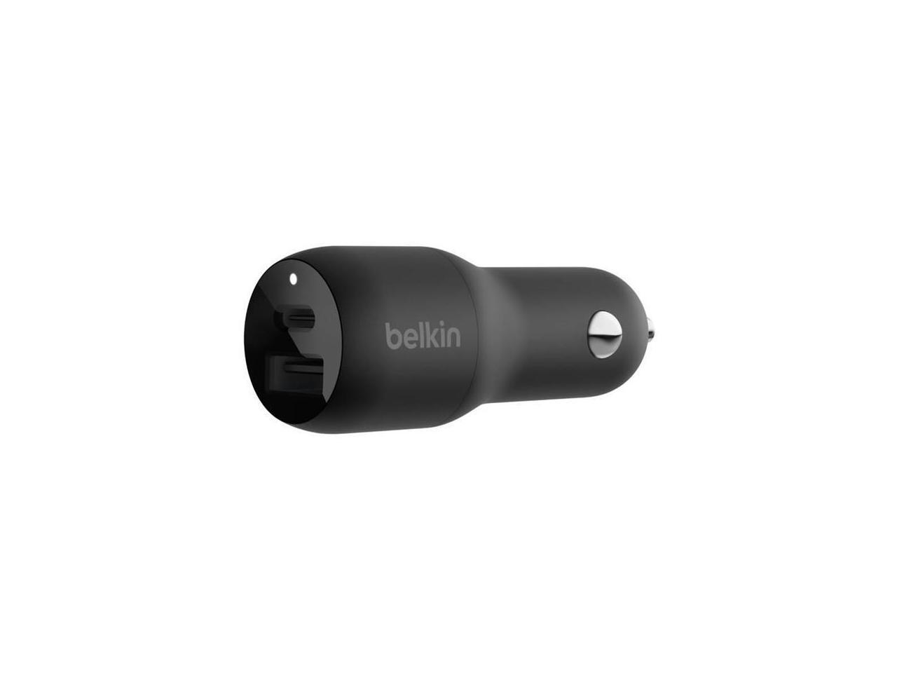 Belkin Dual Car Charger with PPS 37W CCB004BTBK 2