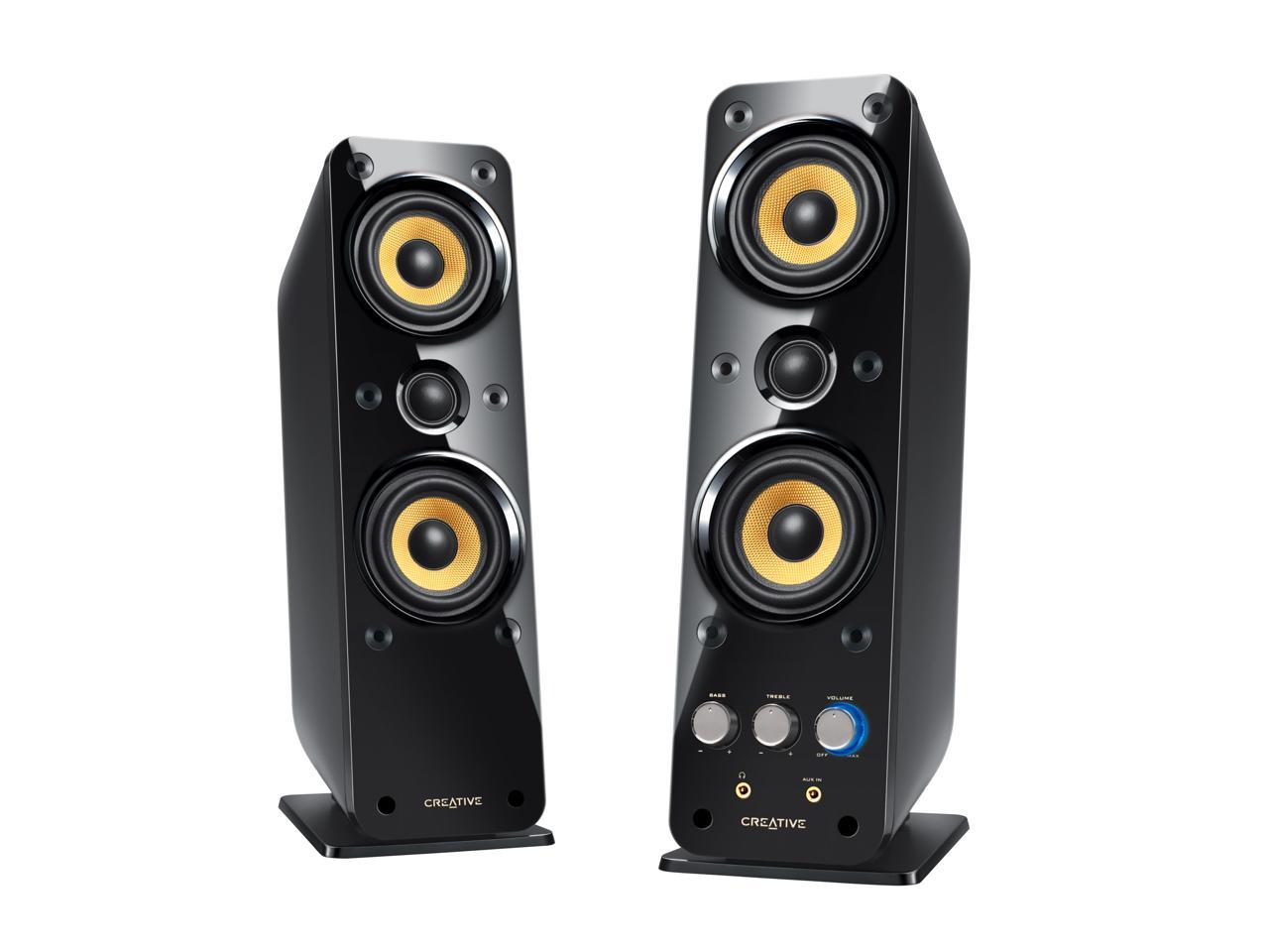 Creative GigaWorks T40 Series II 2.0 Multimedia Speaker System with BasXPort Technology, Black 1