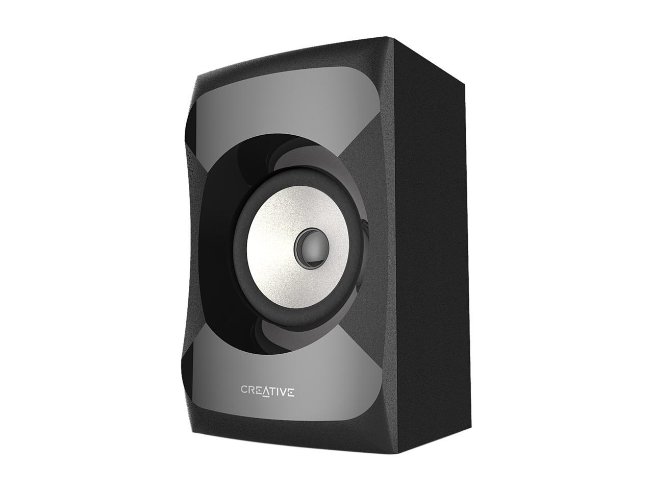 Creative SBS E2900 2.1 Powerful Bluetooth Speaker System with Subwoofer, 3.5 mm AUX-in, SD Playback, FM Radio, USB MP3, for TVs and Computers 3