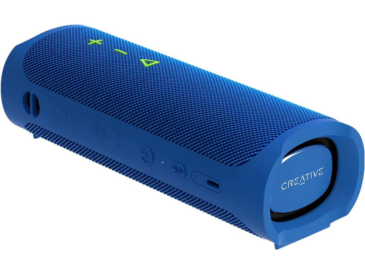 Creative MUVO GO MUVO GO Portable Speaker with Up to 18 Hours of Battery Life, IPX7 Waterproof Bluetooth® 5.3 Blue 1