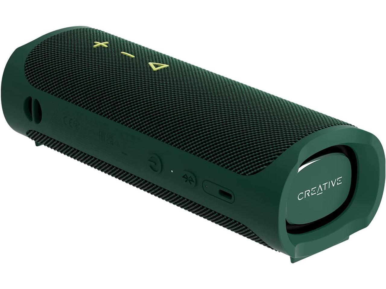 Creative MUVO GO MUVO GO Portable Speaker with Up to 18 Hours of Battery Life, IPX7 Waterproof Bluetooth® 5.3 Green 1