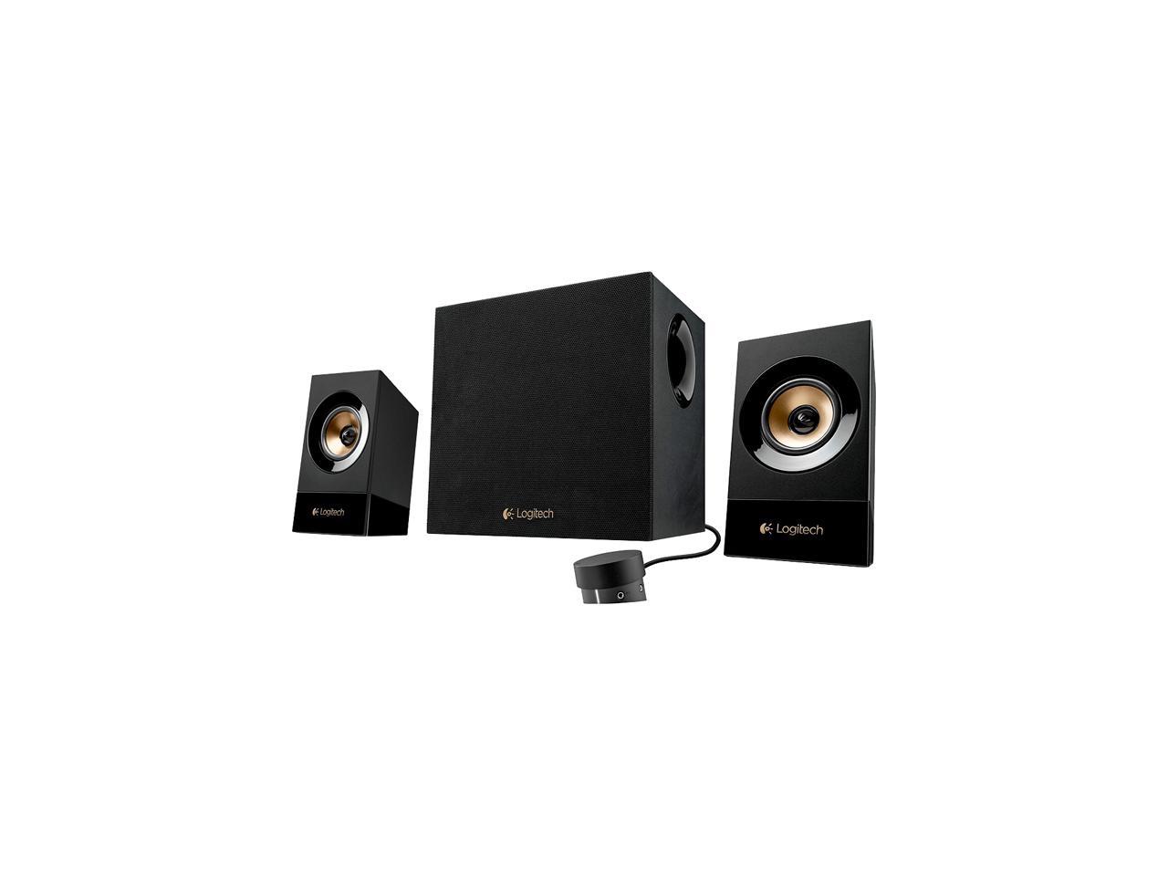 Logitech Z533 2.1 Multimedia Speaker System with Subwoofer, Powerful Sound, Booming Bass, 3.5mm Audio and RCA Inputs, PC/PS/Xbox/TV/Smartphone/Tablet/ 1