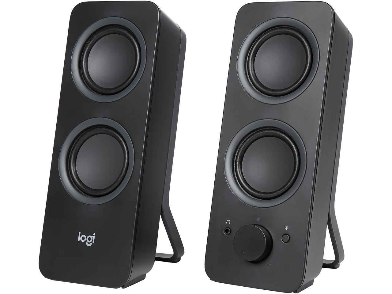 Logitech Z207 2.0 Multi Device Stereo Speaker (Black) 1