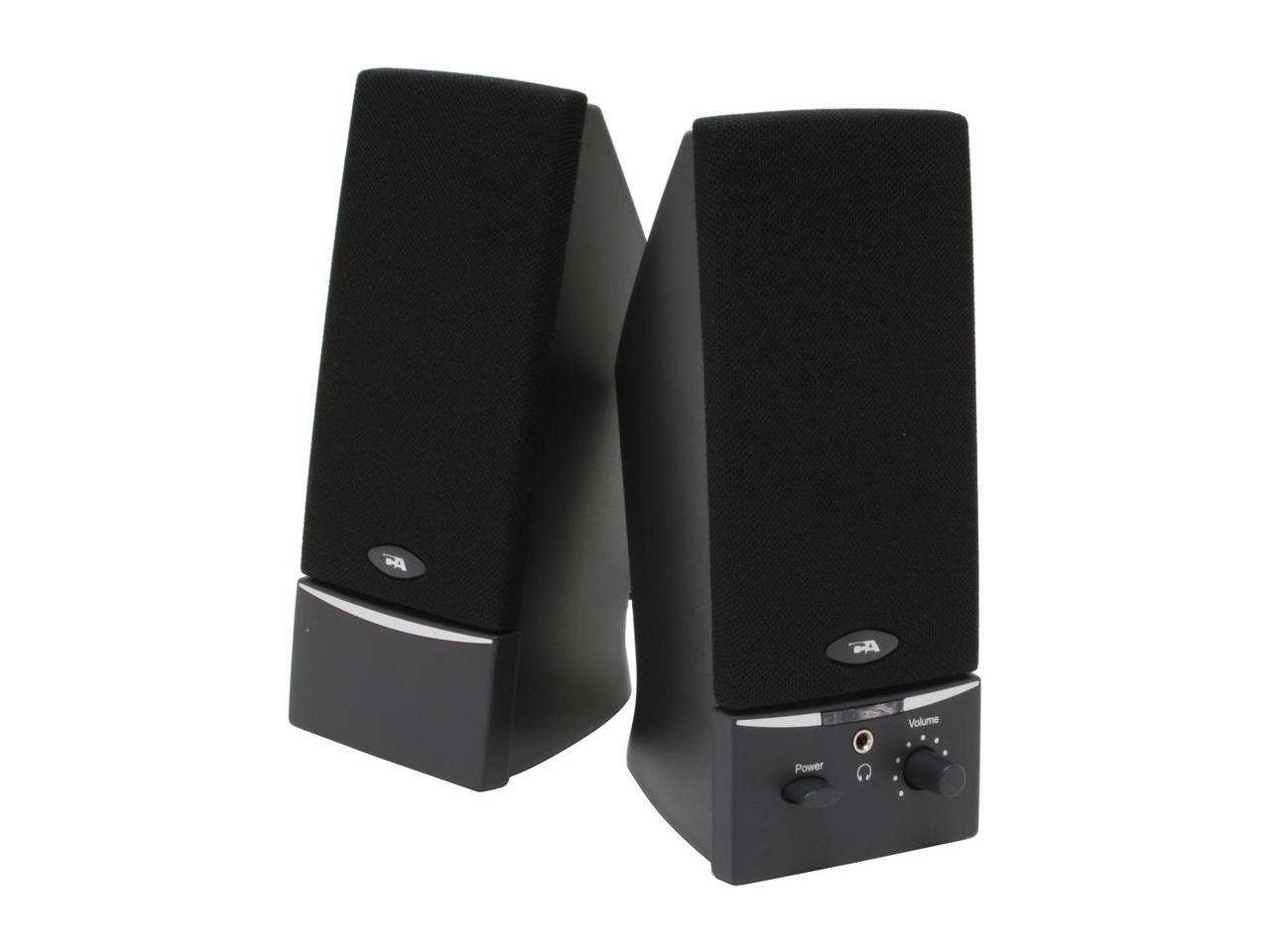 Cyber Acoustics CA-2014rb 4 Watts 2.0 Speakers 2