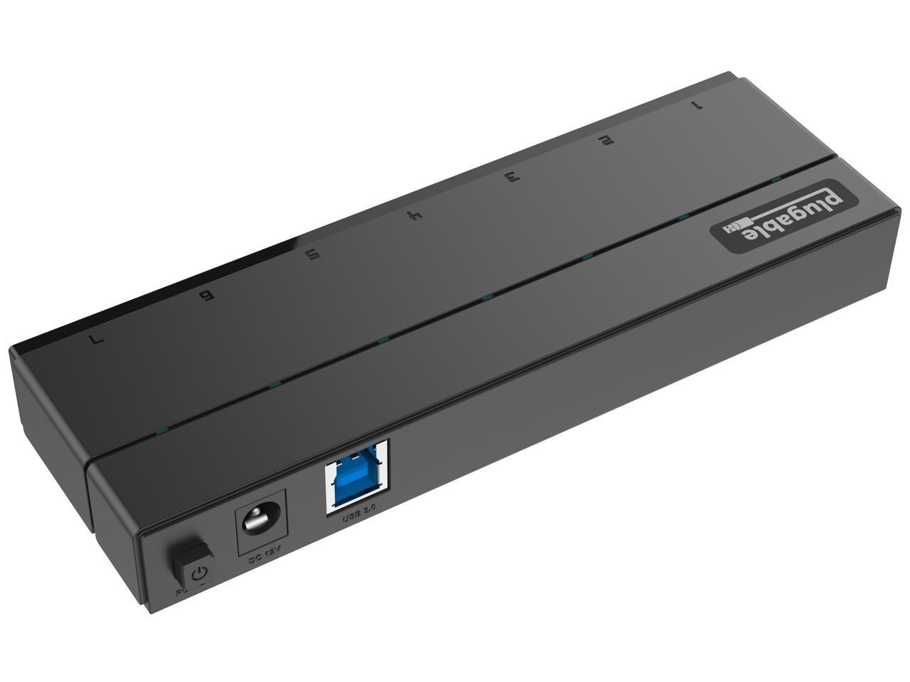 Plugable 7-Port USB 3.0 Hub with 36W Power Adapter 2