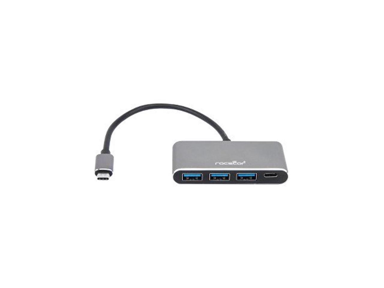 Rocstor Y10A200-A1 Premium USB C Hub - 4 Port USB-C to USB-A 1