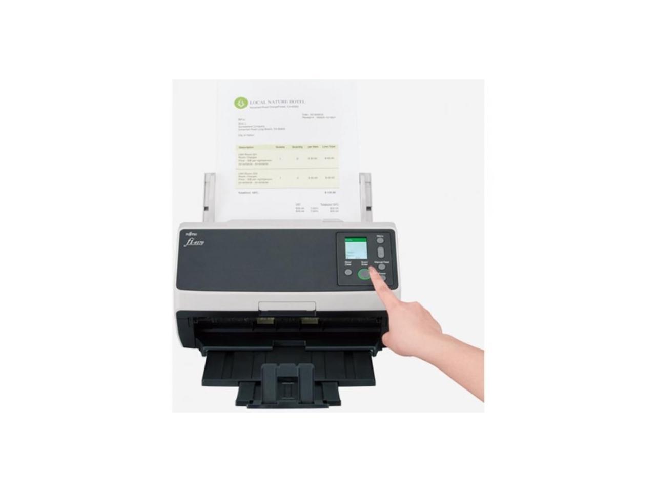 Ricoh / Fujitsu fi-8170 Deluxe Bundle Large Format ADF/Manual Feed Scanner 600dpi Optical CG01000-303001 3