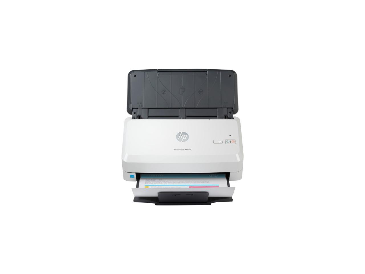 HP ScanJet Pro 2000 s2 6FW06A#BGJ 24-bit (external), 48-bit (internal) CMOS CIS 600 dpi Sheet Fed Document Scanner 1