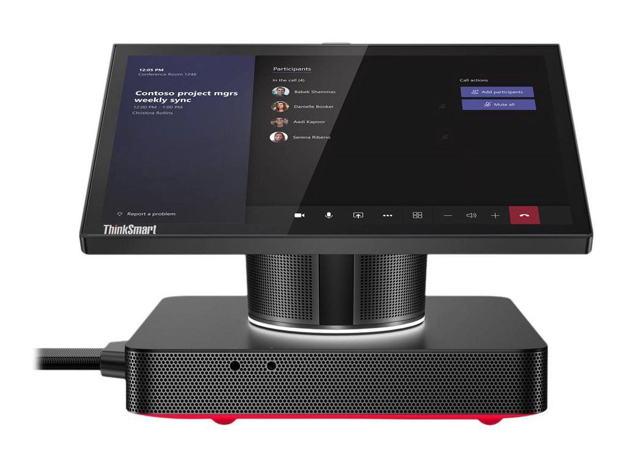 Lenovo ThinkSmart Hub 11H1 Video Conference Equipment Audio Line In USB Gigabit Ethernet Wireless LAN Internal Speaker 11H1000KUS 2