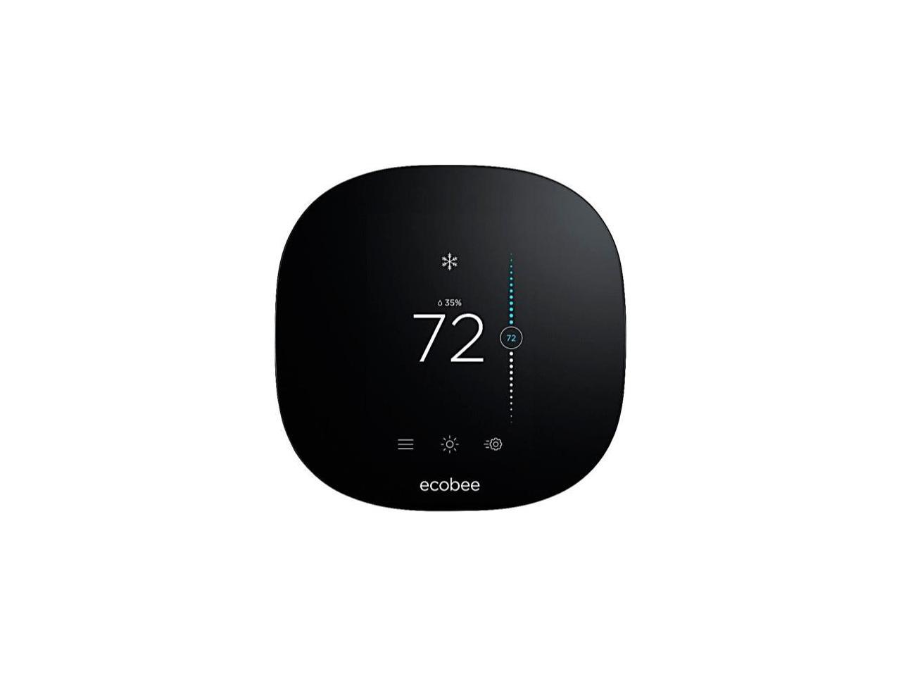 ecobee Lite SmartThermostat, Black, EB-STATE3LT-02 3 lite - 7 Day Programmable Smart Thermostat W/Touchscreen 2