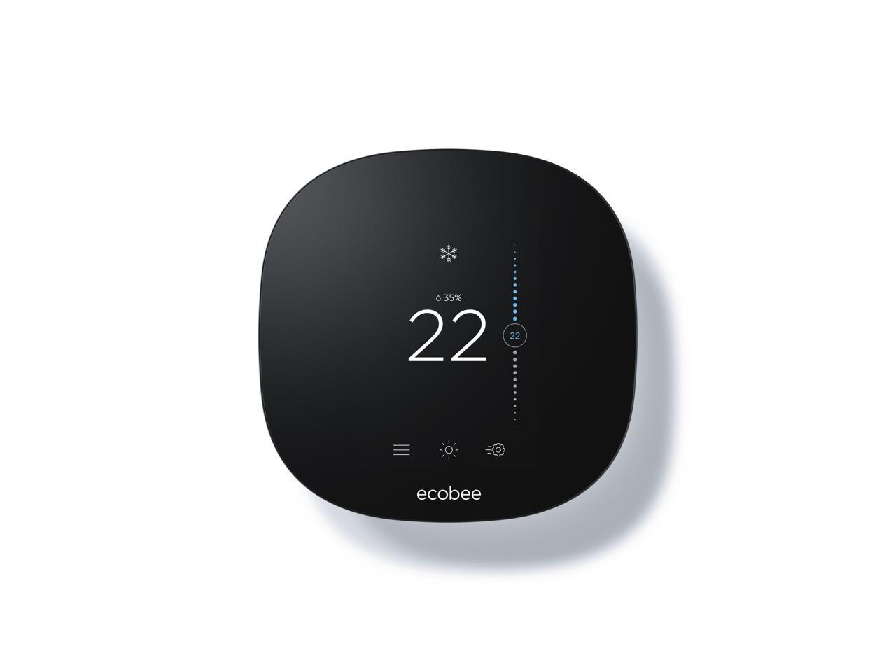 ecobee Lite SmartThermostat, Black, EB-STATE3LT-02 3 lite - 7 Day Programmable Smart Thermostat W/Touchscreen 1