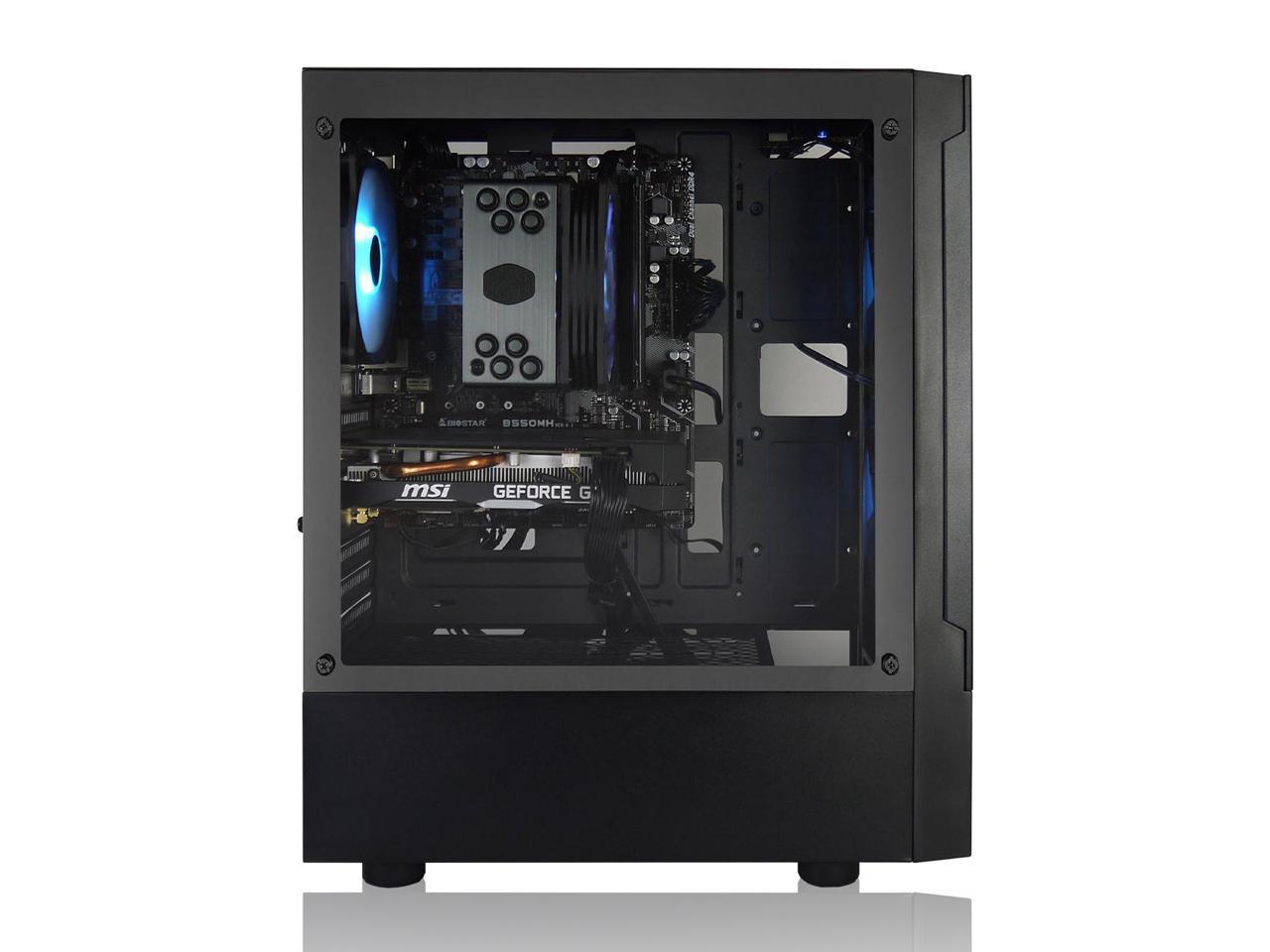 AVGPC Max Gaming PC - AMD RYZEN 7 5700X 8-Core 4.6 GHz Max Boost, Hyper 212 RGB Cooler,16GB 3200Mhz DDR4, RTX 4060 Ti 8GB, 1TB M.2 NVMe SSD, Windows 11, WiFi/AC/BT 3