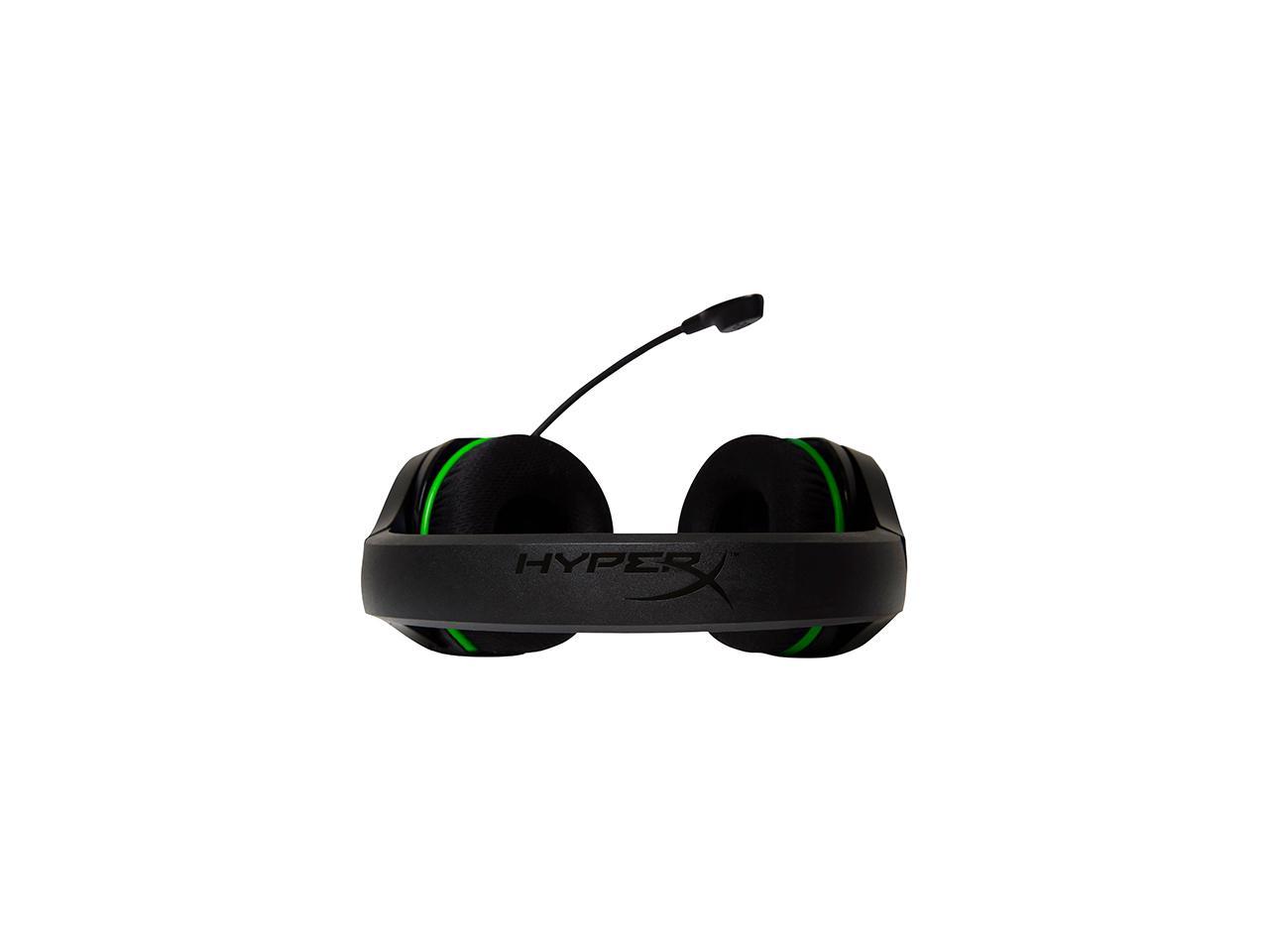 HyperX - CloudX Stinger Core Wired Stereo Gaming Headset for Xbox Series X|S - Black/Green 4