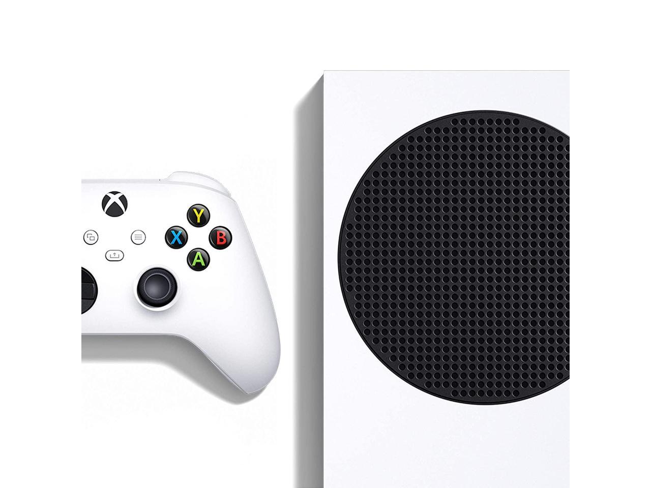 Microsoft Xbox Series S All-Digital 512 GB Console White (Disc-Free Gaming), One Xbox Wireless Controller, 1440p Resolution, Up to 120FPS. Bundle with GameFitz 10 in 1 Accessories Kit,and Game Pass. 4