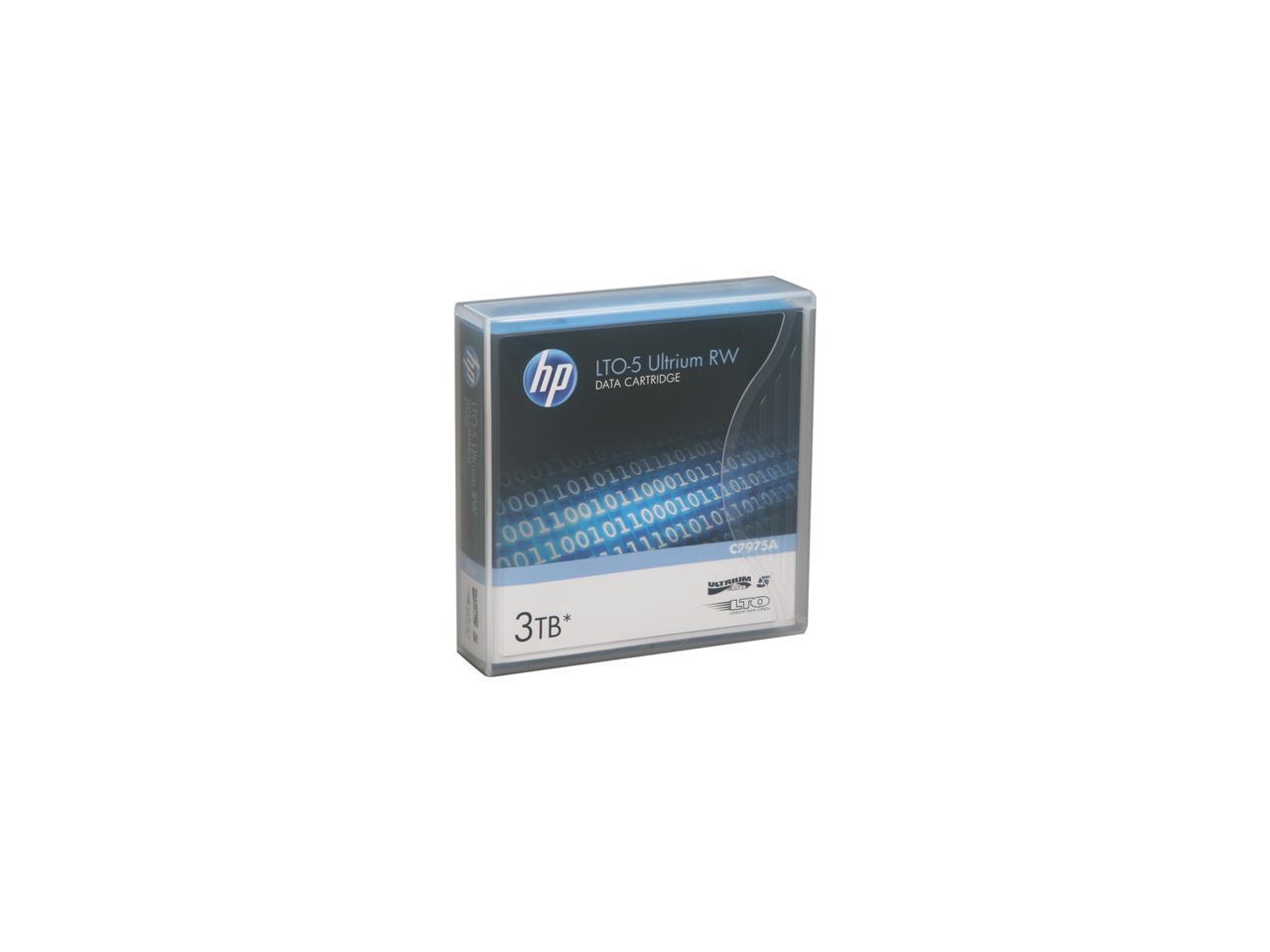 HP C7975A 3.0TB LTO Ultrium 5 3TB RW Data Cartridge 1 Pack 1