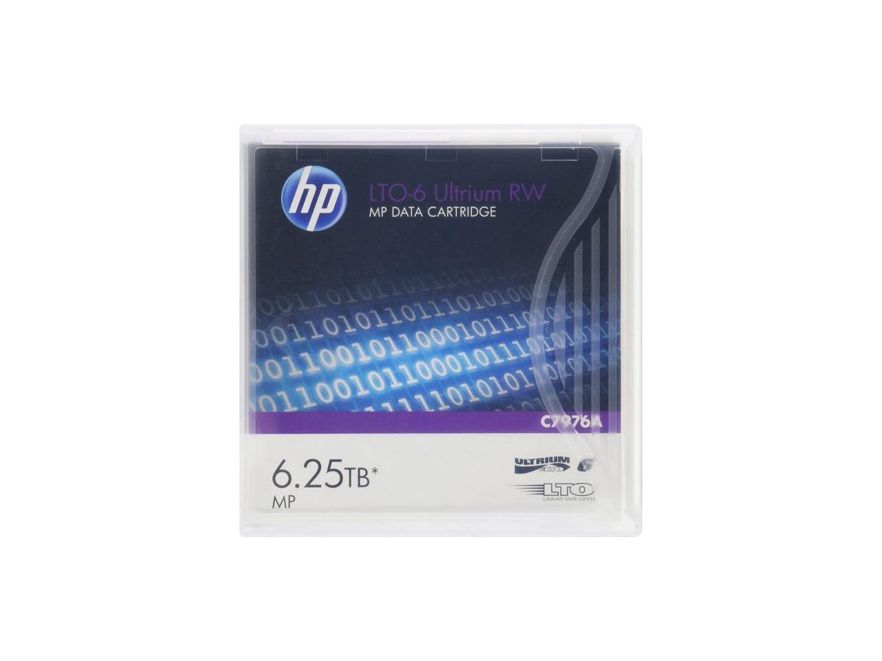 HP LTO-6 Ultrium 6.25TB MP RW Data Cartridge (C7976A) 2