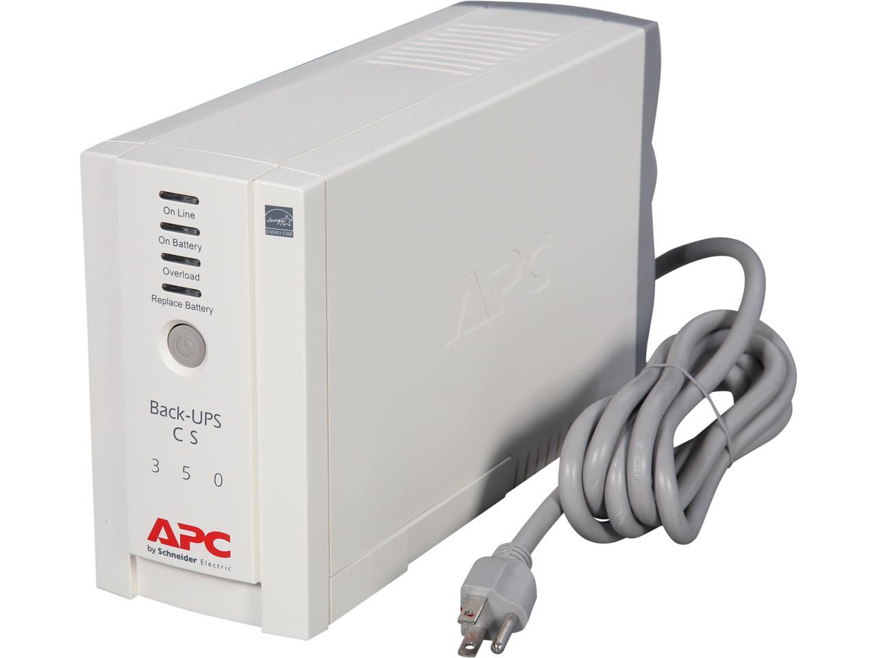 APC Back-UPS BK350 350VA 210W 6 Outlets UPS 1