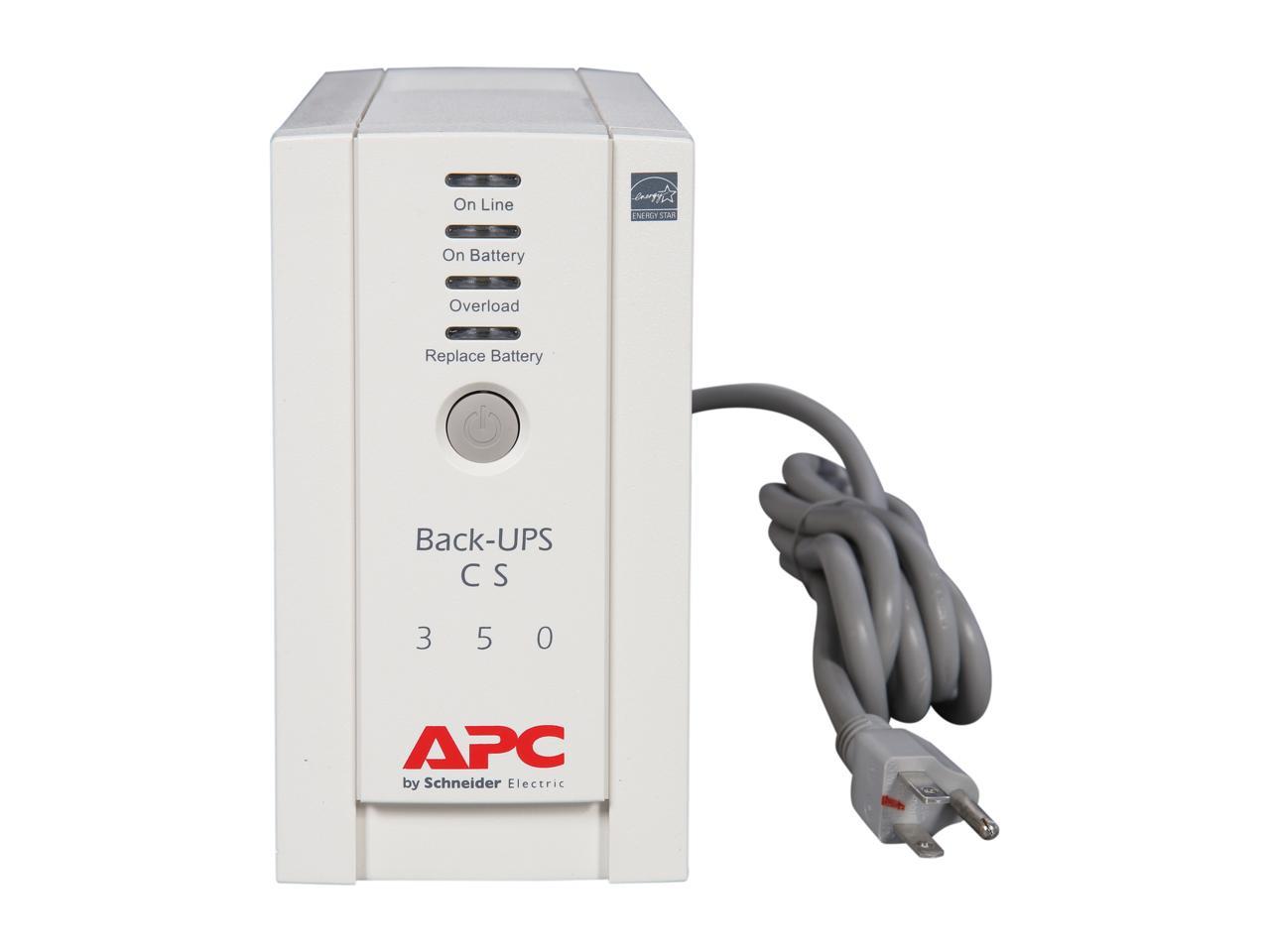 APC Back-UPS BK350 350VA 210W 6 Outlets UPS 2