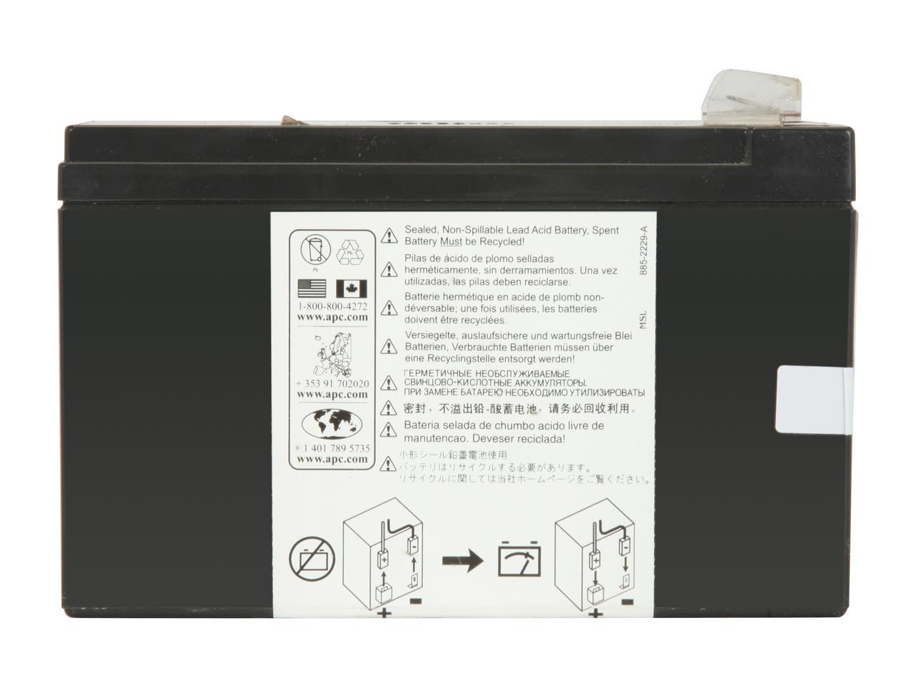 APC RBC2 Replacement Battery Cartridge #2 3