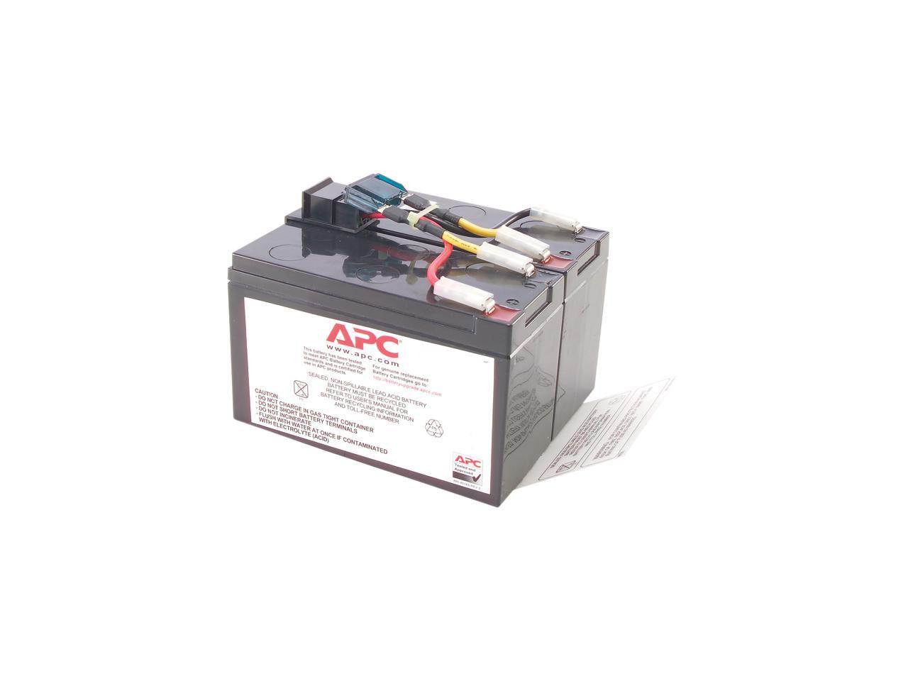 APC UPS Battery Replacement for APC UPS Models SMT750, SMT750US, SUA750 and select others (RBC48) 1