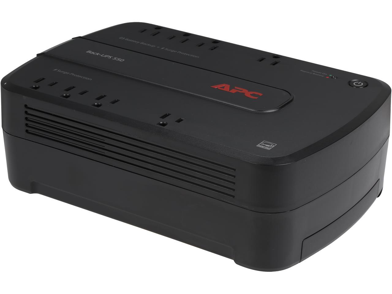 APC Back-UPS BE550G 550 VA 330 Watts 8 Outlets UPS 1