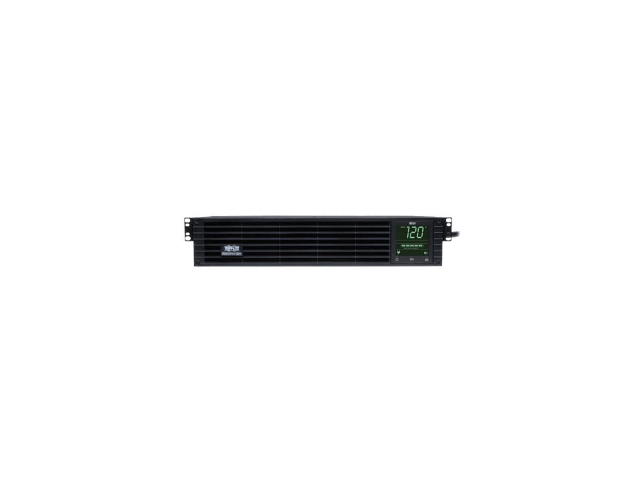 Tripp Lite SMART1000RM2U Smart Pro 1000 VA 800 Watts 2U Rackmount 6 Outlets Line Interactive UPS 2