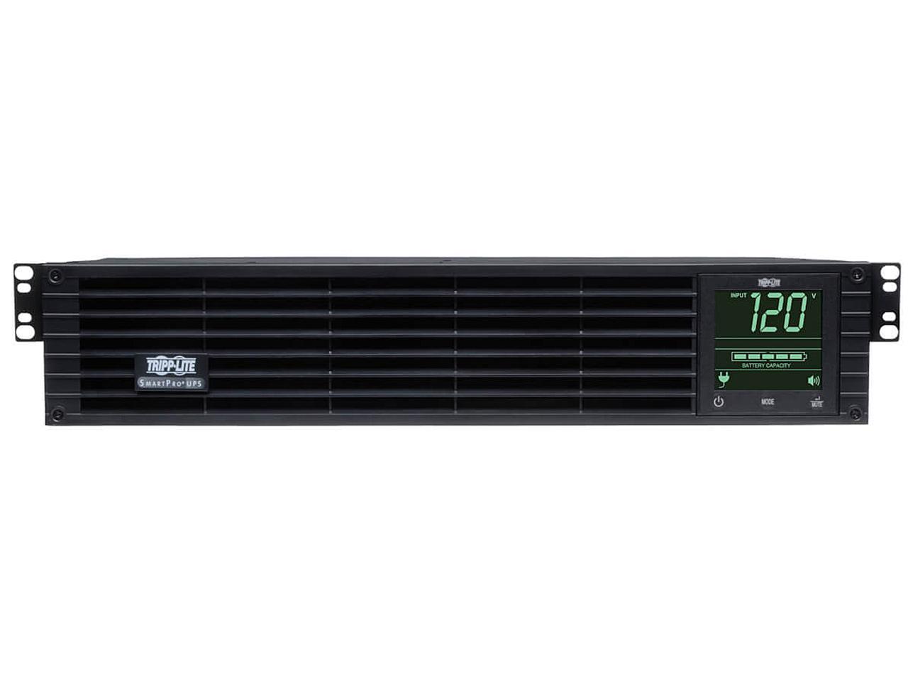 Tripp Lite SM1500RMXL2UTAA Smart Pro 1500VA 1350 Watts 8 Outlets 2U Rackmount Line Interactive UPS TAA / GSA Compliant 2