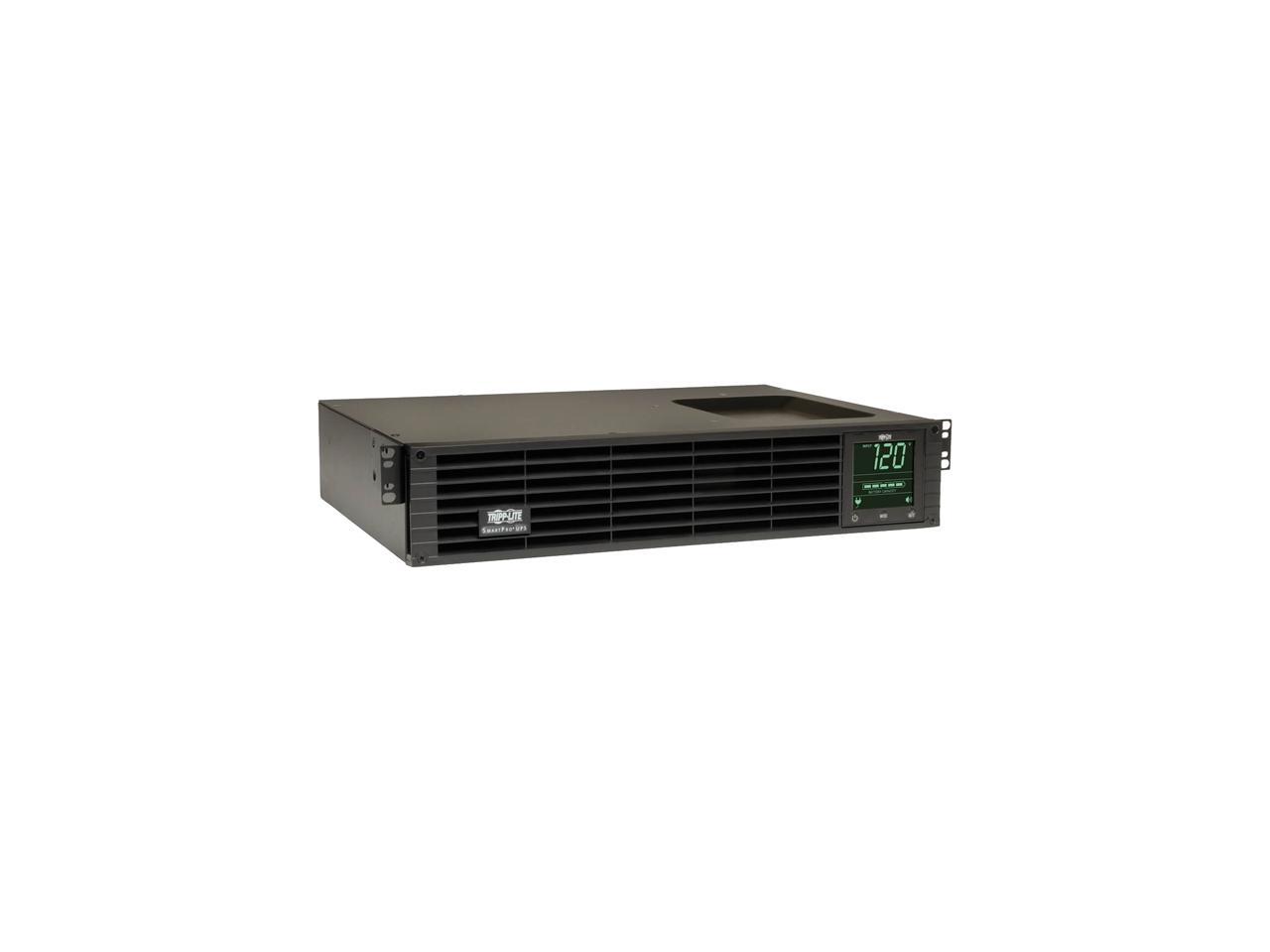 Tripp Lite SmartOnline 120V 1.5KVA 1350 Watts Double-Conversion UPS, 2U Rack / Tower, Extended Run, Pre-Installed WEBCARDLX Network Interface, USB, DB9 Serial (SMART1500RM2UN) 1