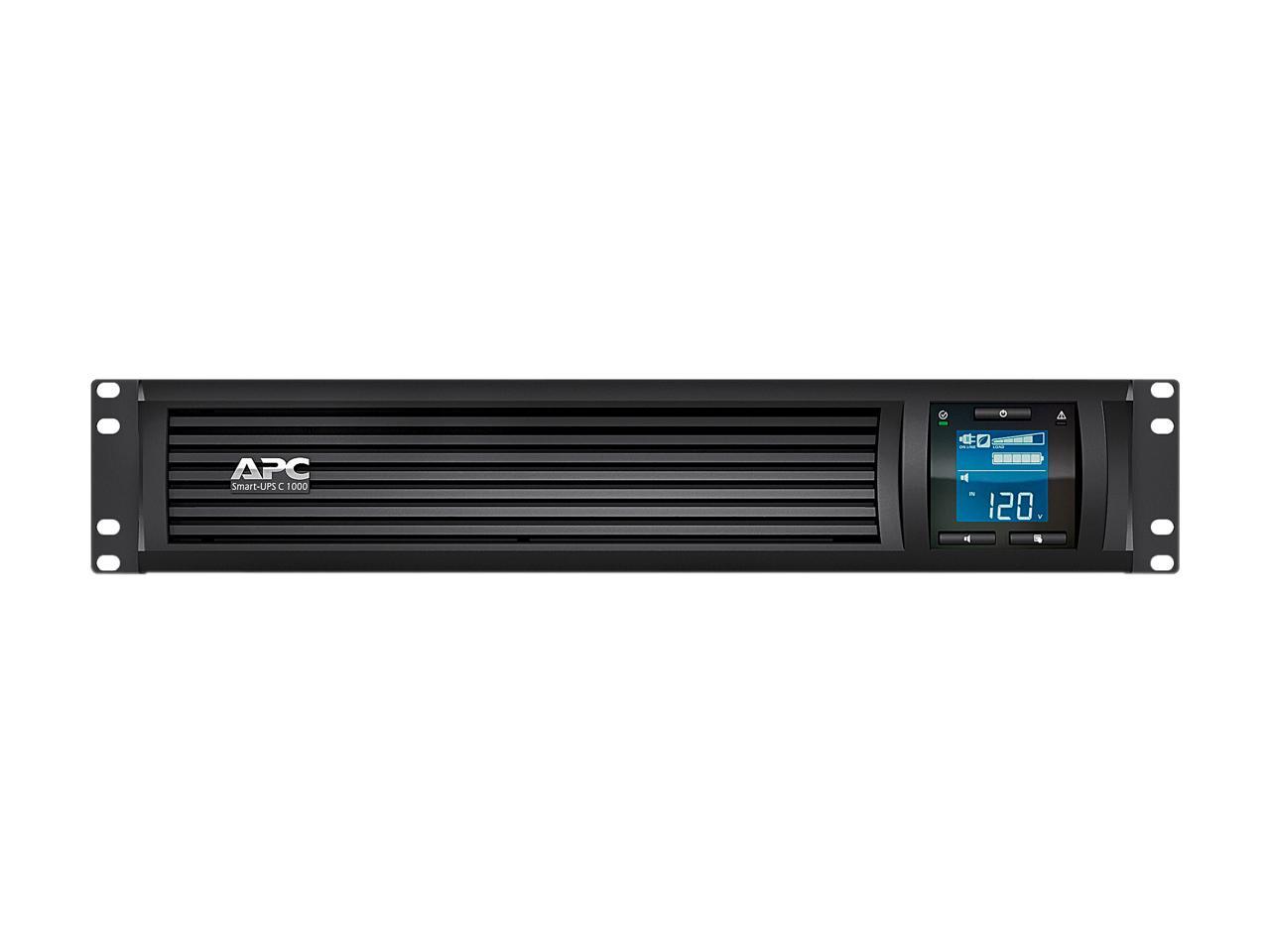 APC SMC1000-2UC 1000 VA 600 Watts 6 Outlets Pure Sinewave Smart-UPS with SmartConnect (Replaces SMC1000-2U) 2