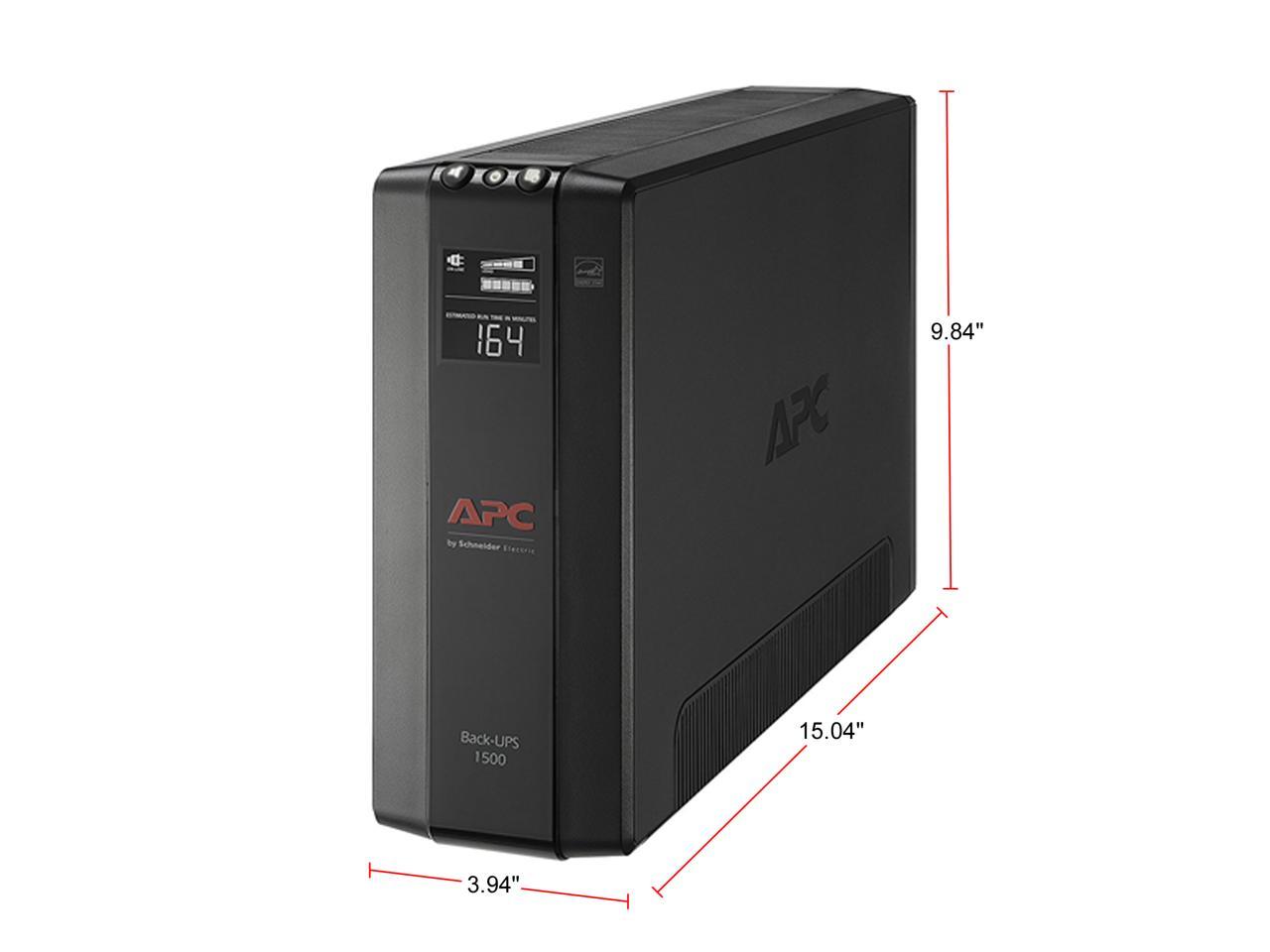 APC BX1500M Back-UPS Pro 1500VA 900 Watts 10 Outlets Uninterruptible Power Supply (UPS) 2