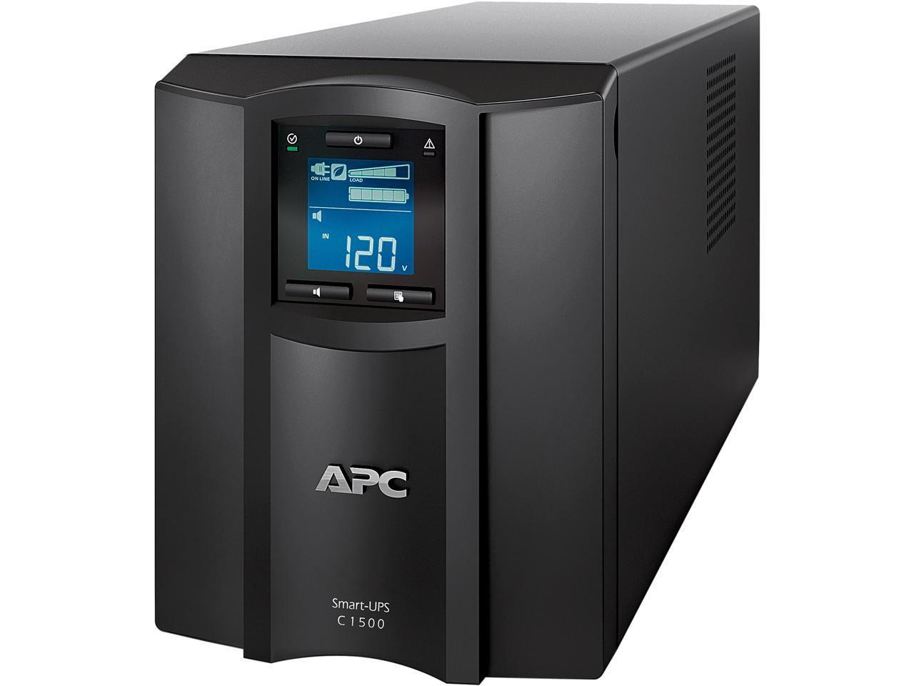 APC SMC1500C 1440 VA 900 Watts 8 Outlets UPS 1