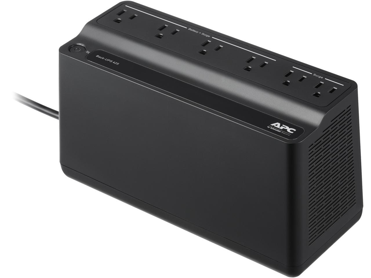 APC Back-UPS BE425M 425 VA 255 Watts 6 Outlets UPS (Back Up Power Supply) 1