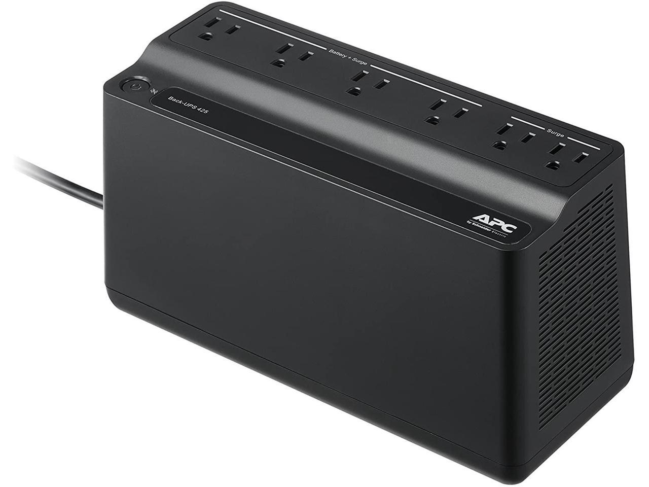 APC Back-UPS BE425M 425 VA 255 Watts 6 Outlets UPS (Back Up Power Supply) 5