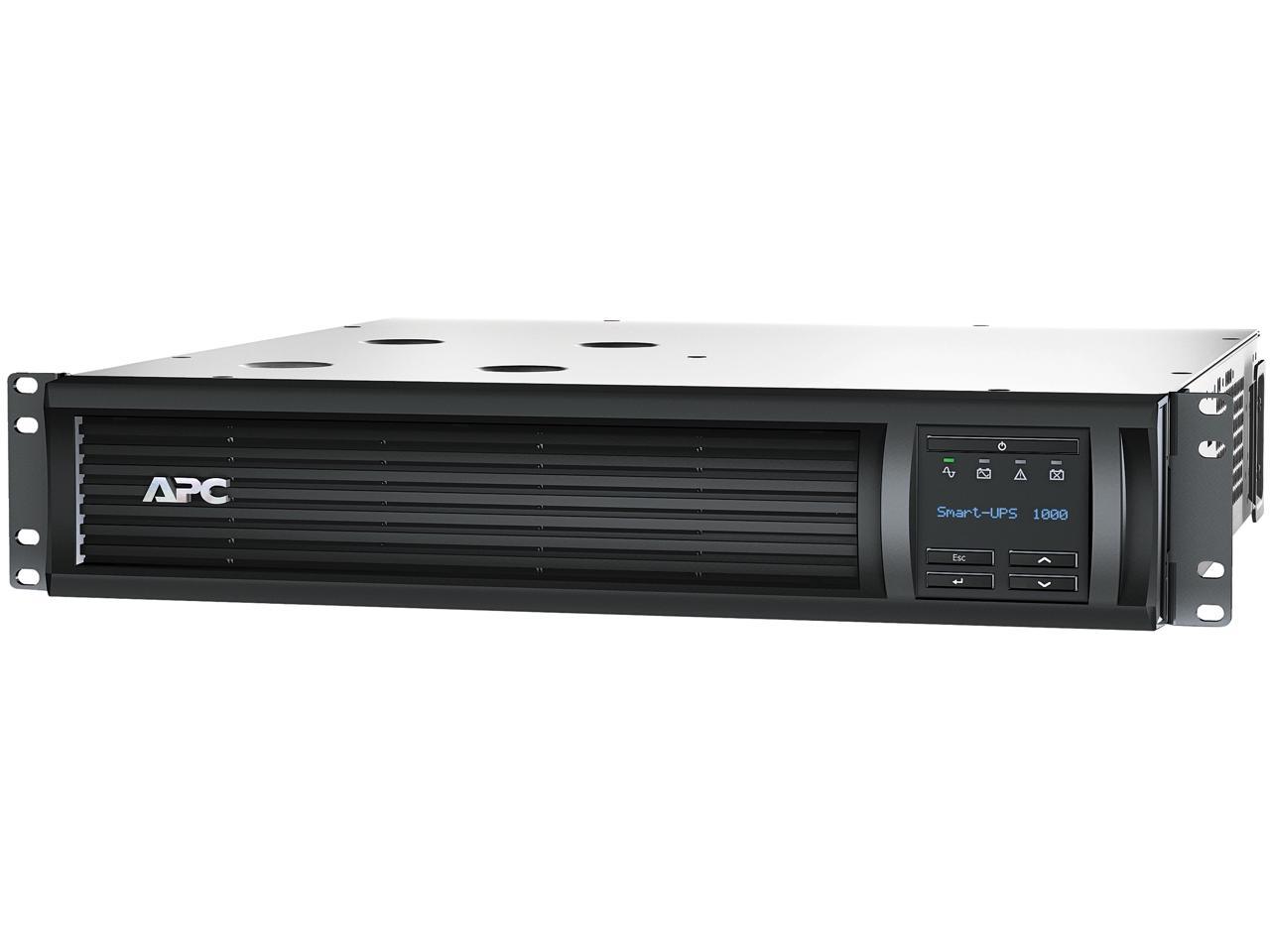 APC SMT1000RM2UC 1000 VA 700 Watts 6 Outlets UPS 1