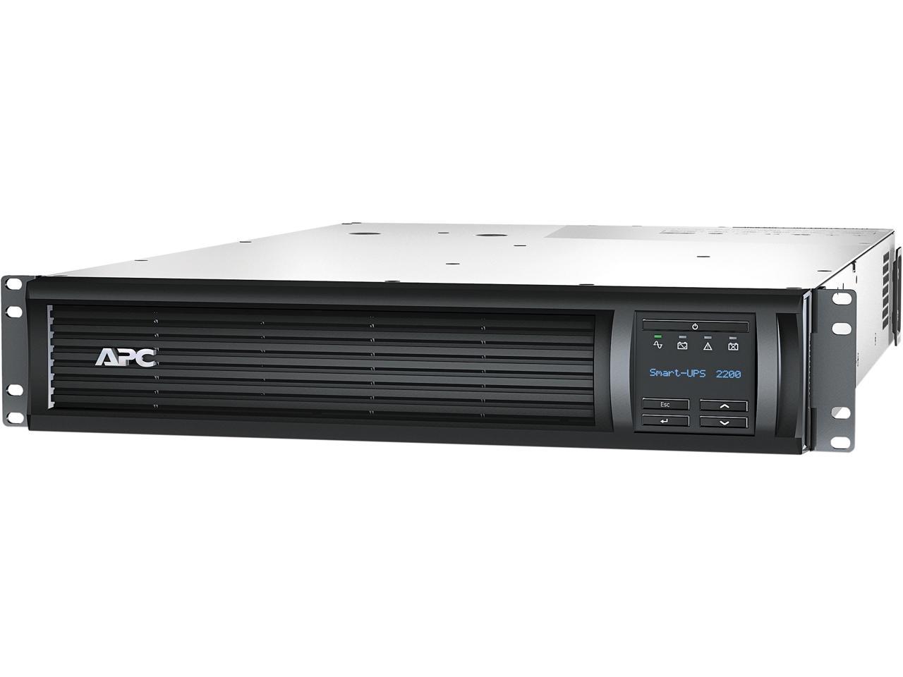 APC SMT2200RM2UC 2200 VA 1980 Watts 8 Outlets UPS 1