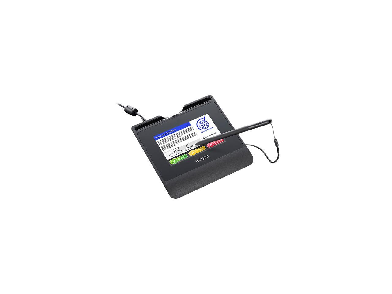 Wacom STU-540 5" High-res Color Screen Signature Pad, 2540 lpi, 1024 Pressure Level, Pen, USB 2.0 Communication Interface 2