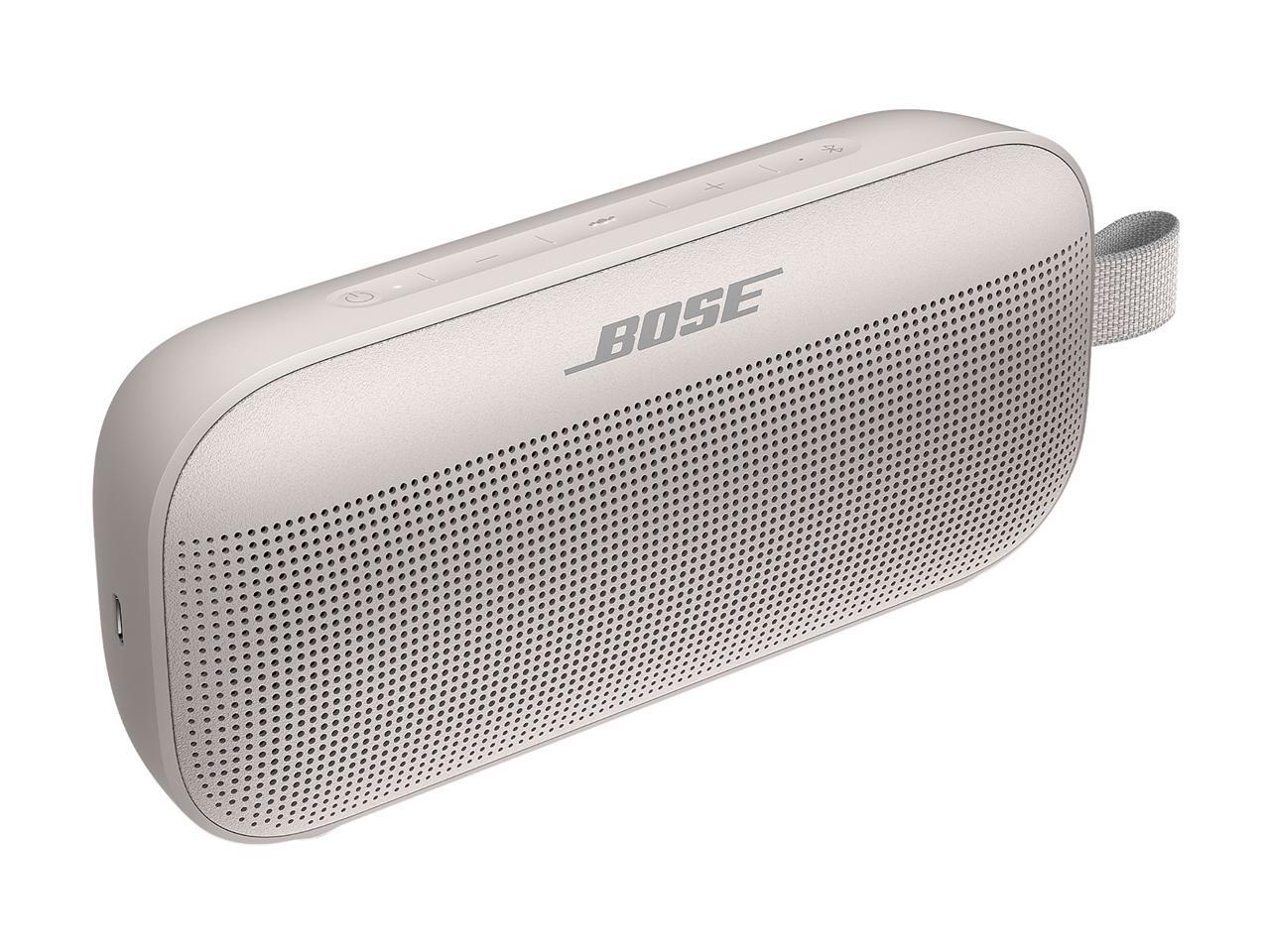 Bose SoundLink Flex Bluetooth Waterproof Portable Speaker (865983-0500)- White Smoke 2